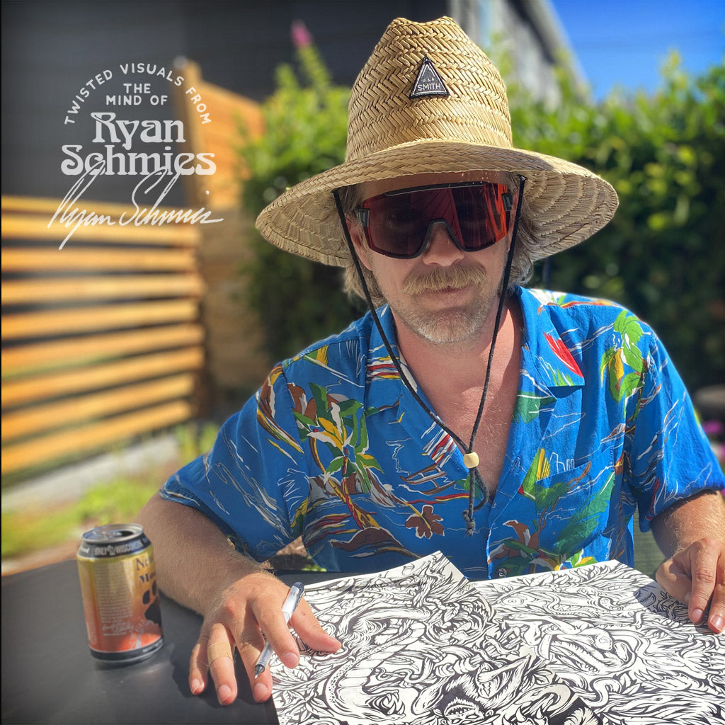 The Hotshot "NOCTURNAL DAYDREAM" Ryan Schmies x J Collab Limited Edition Ski