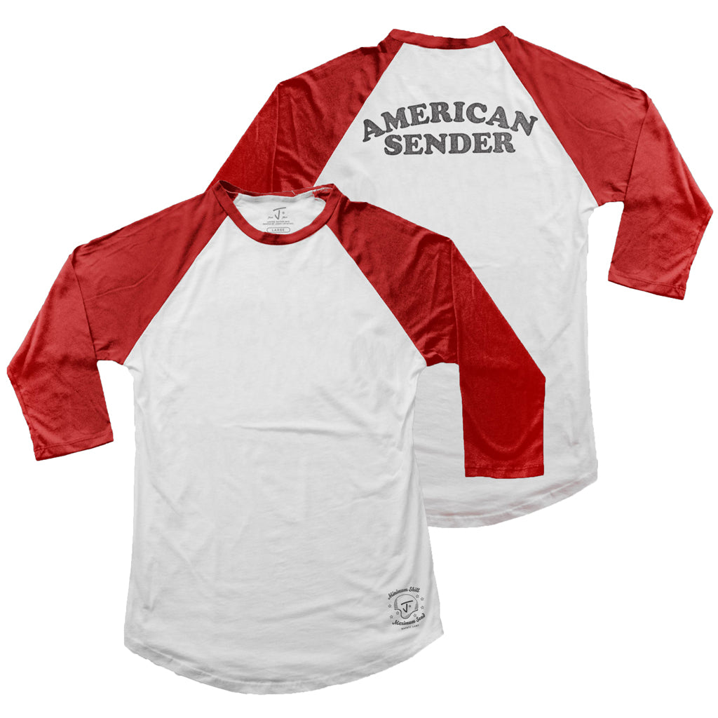 American Sender Baseball Tee