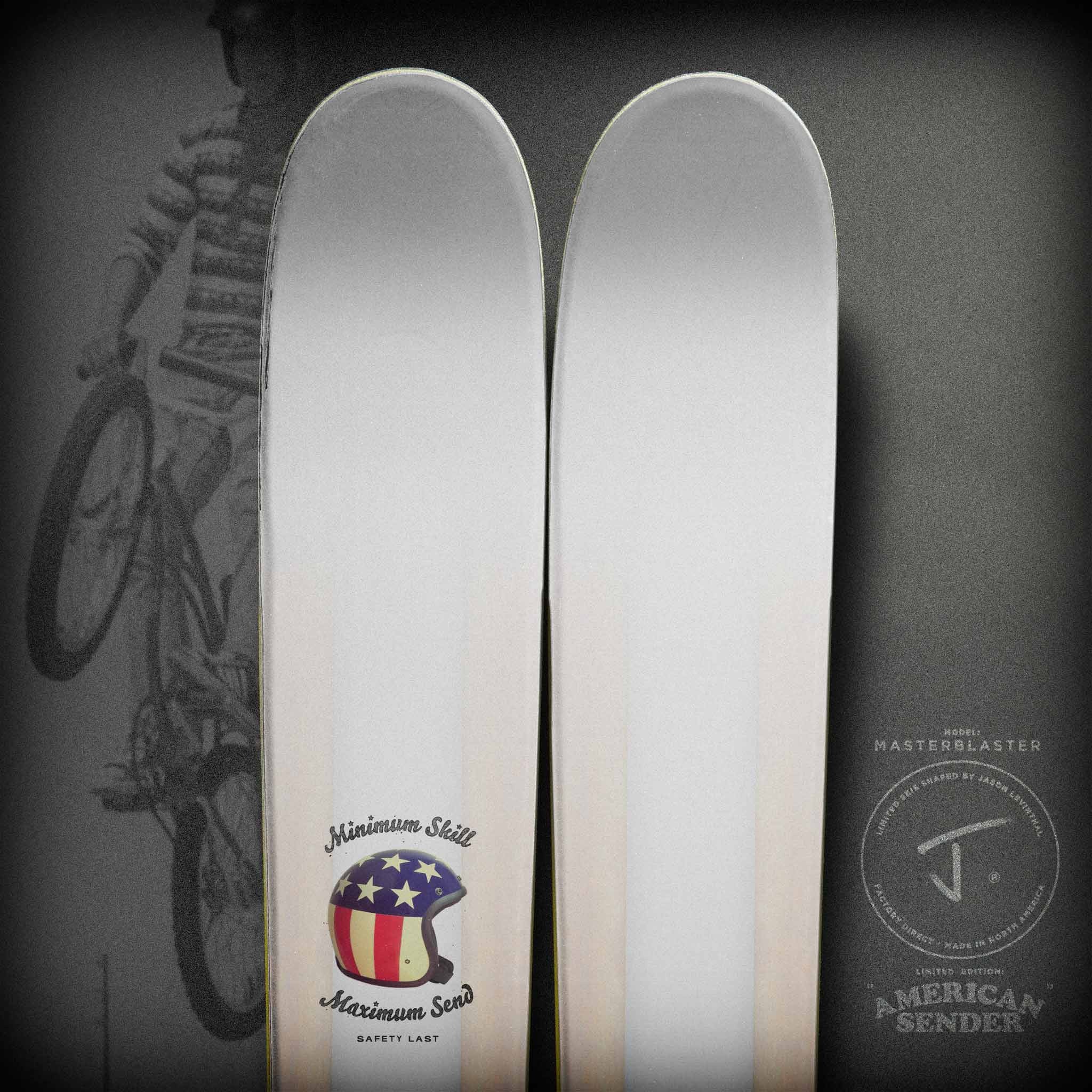 The Masterblaster "AMERICAN SENDER" Limited Edition Ski