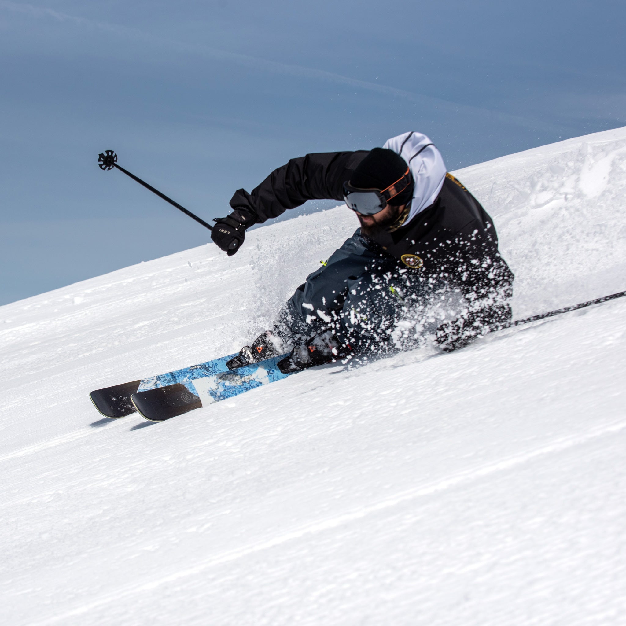 The Metal "SHUKSAN" David Pirrie x J Collab Limited Edition Ski