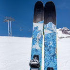 The Metal "SHUKSAN" David Pirrie x J Collab Limited Edition Ski