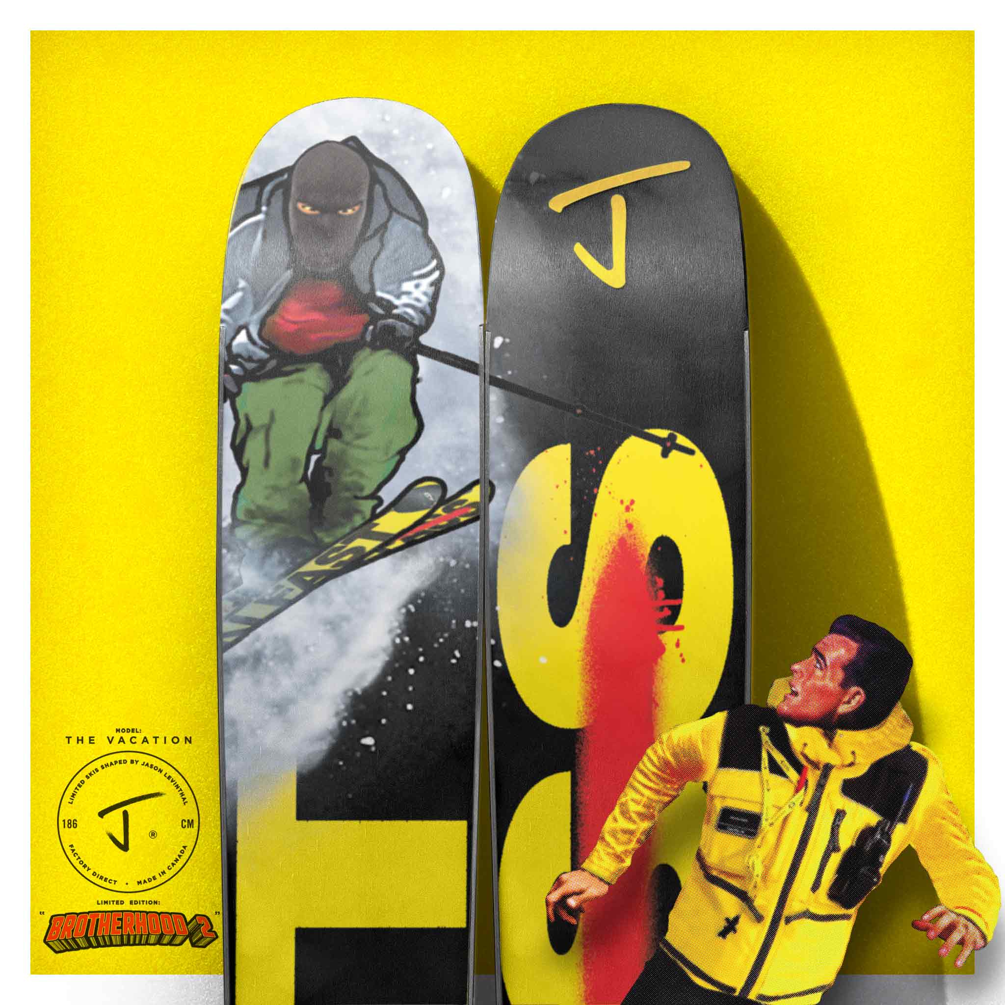 The Vacation "BROTHERHOOD II" Limited Edition Ski