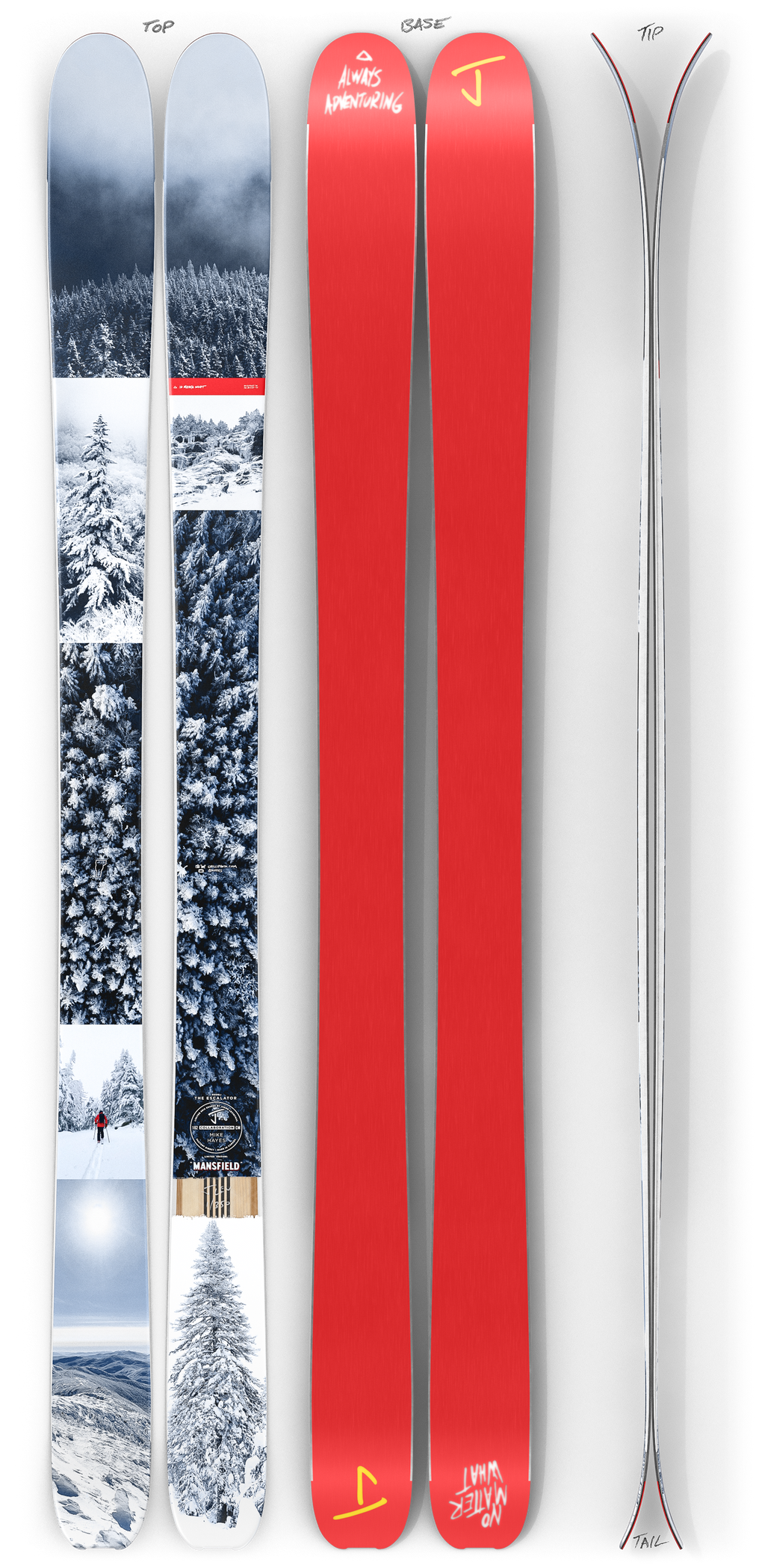 The Escalator "MANSFIELD" Mike Hayes x Peter Cirilli x J Collab Limited Edition Ski