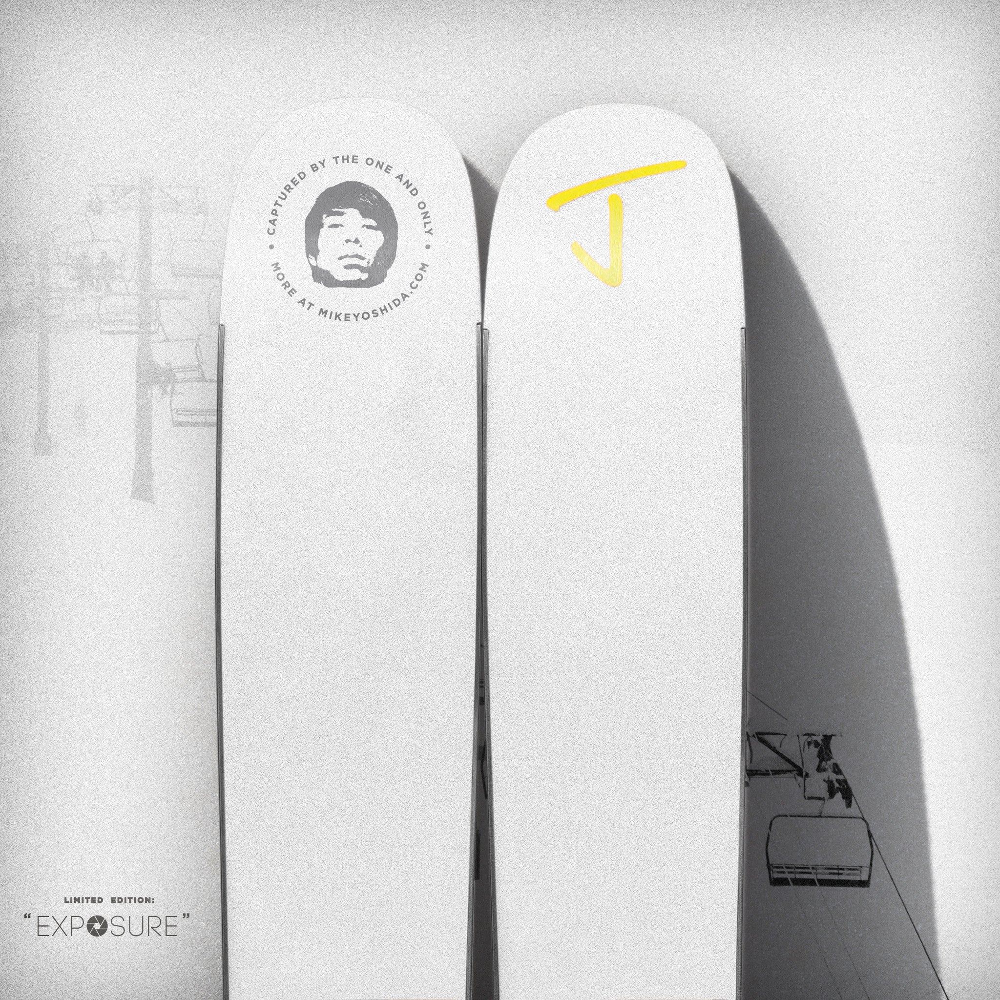 The Metal "EXPOSURE" Mike Yoshida x J Collab Limited Edition Ski