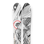 The Fastforward "FLYER" David Hale x J Collab Limited Edition Ski