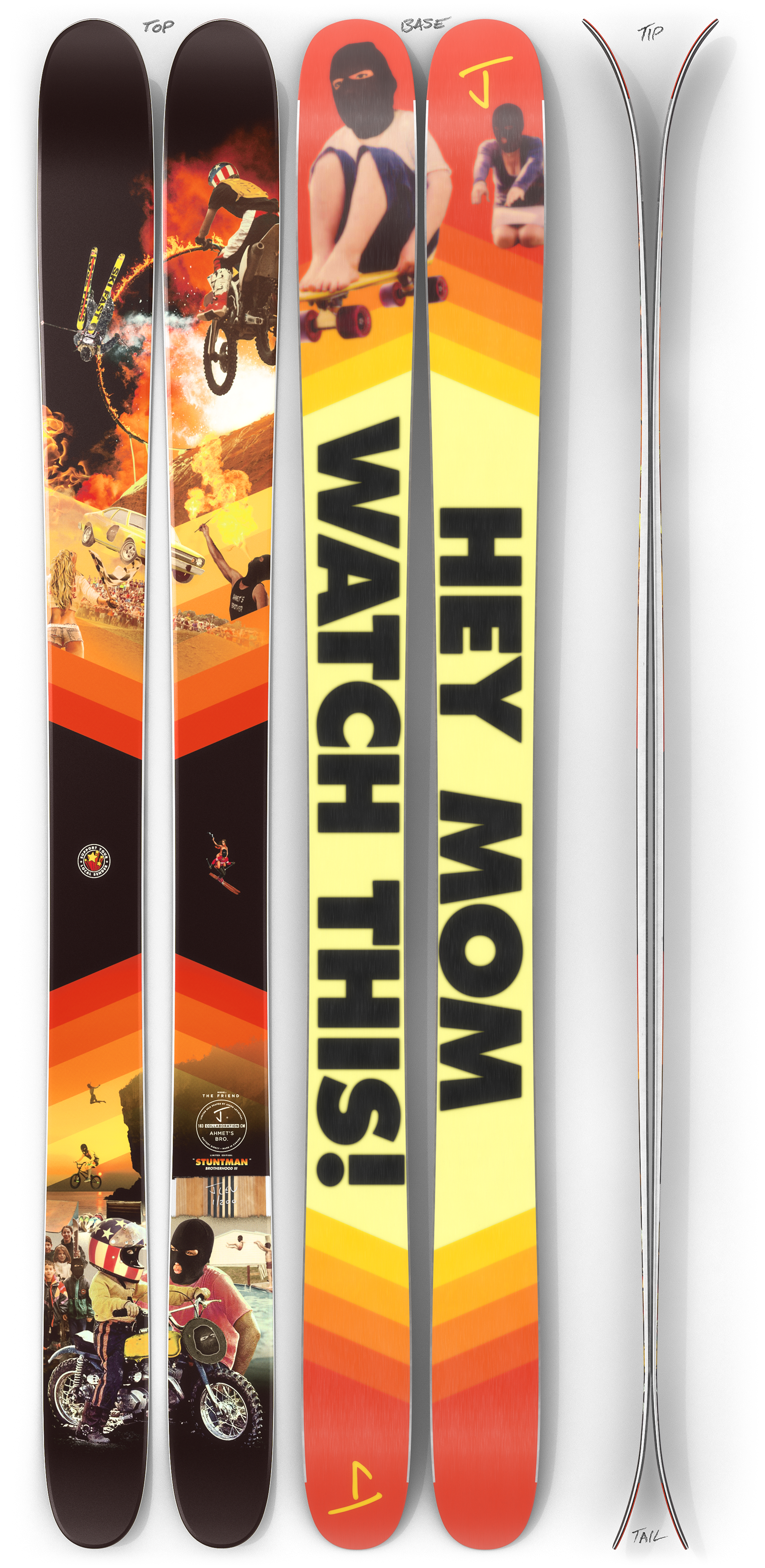The Friend "STUNTMAN" Ahmet's Brother x J Collab Limited Edition Ski