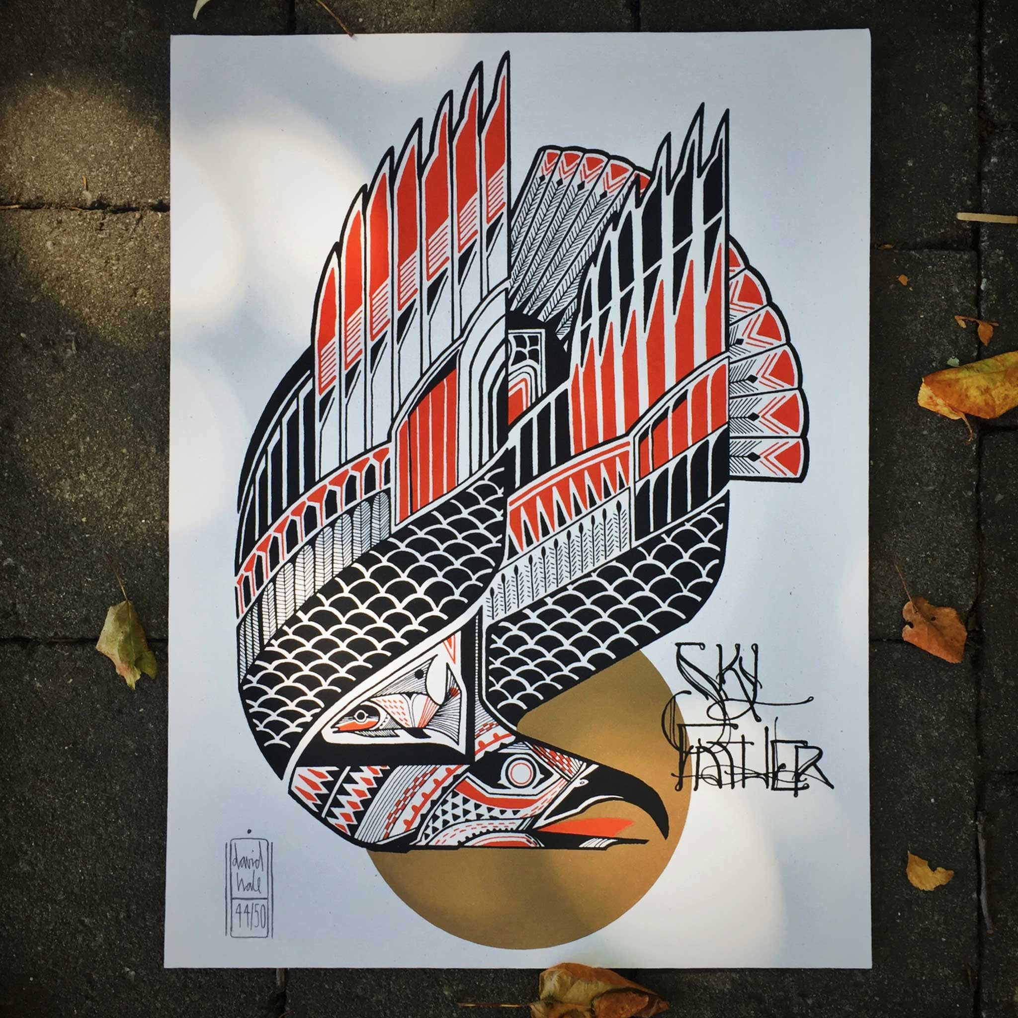 Skyfather Artwork by David Hale