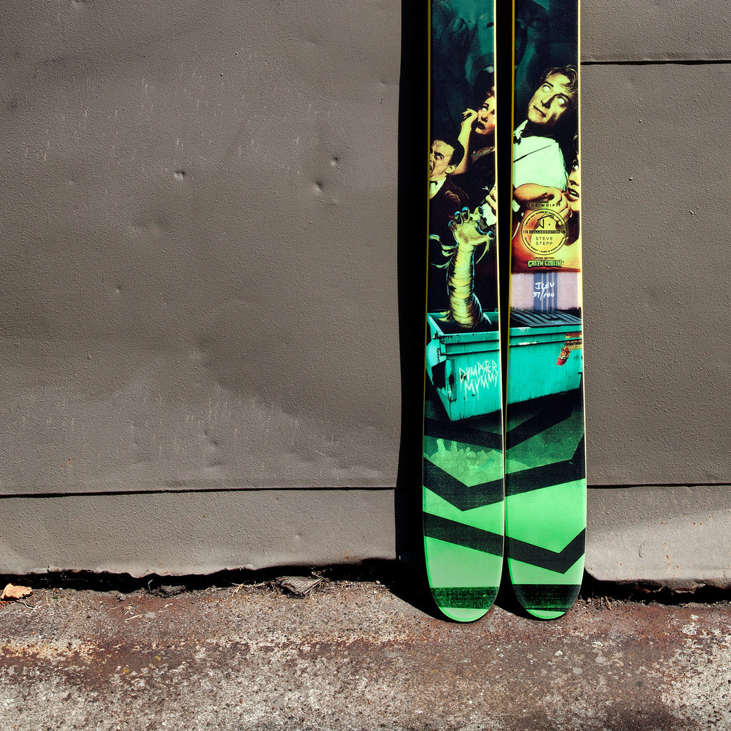 The Whipit "GREEN GOBLIN" Steve Stepp x J Collab Limited Edition Ski