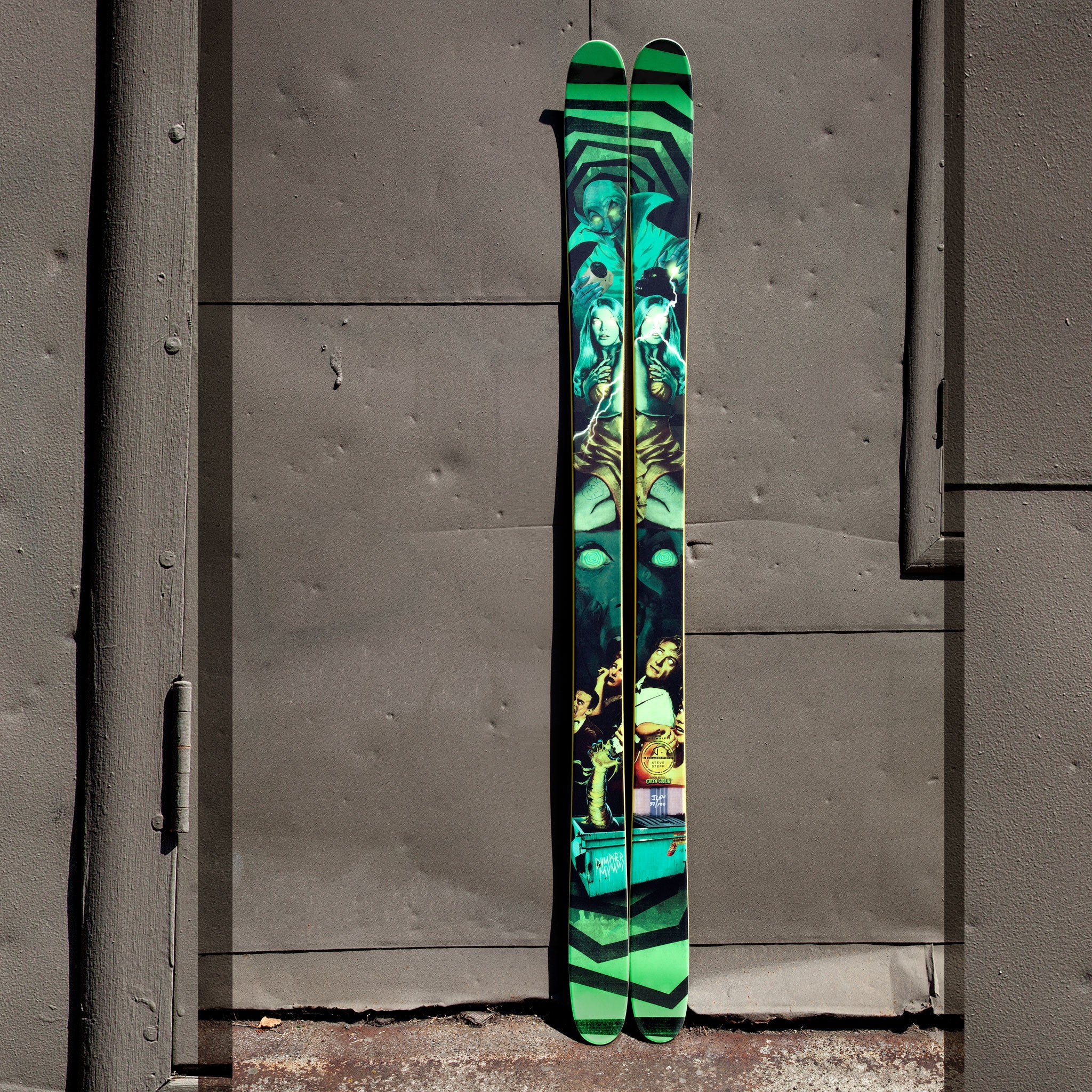 The Whipit "GREEN GOBLIN" Steve Stepp x J Collab Limited Edition Ski