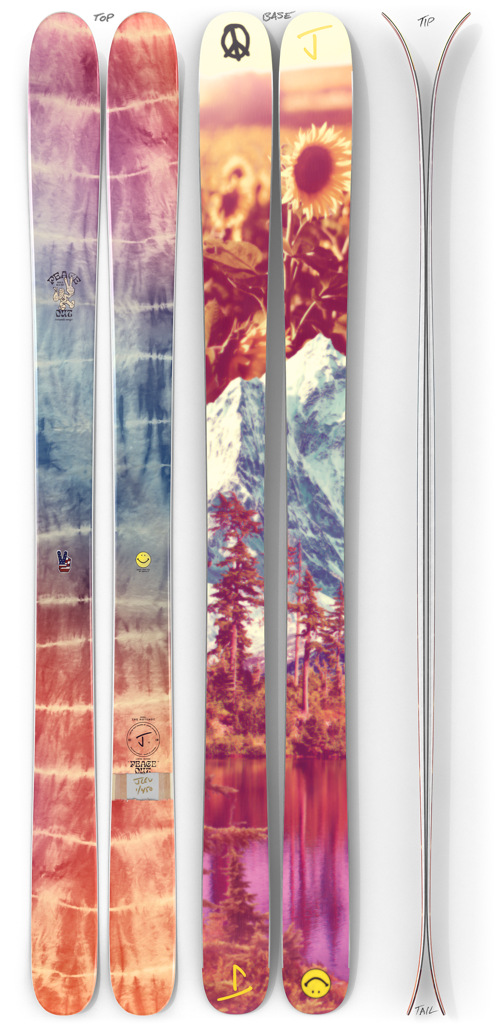 The Hotshot "PEACEOUT" Limited Edition Ski