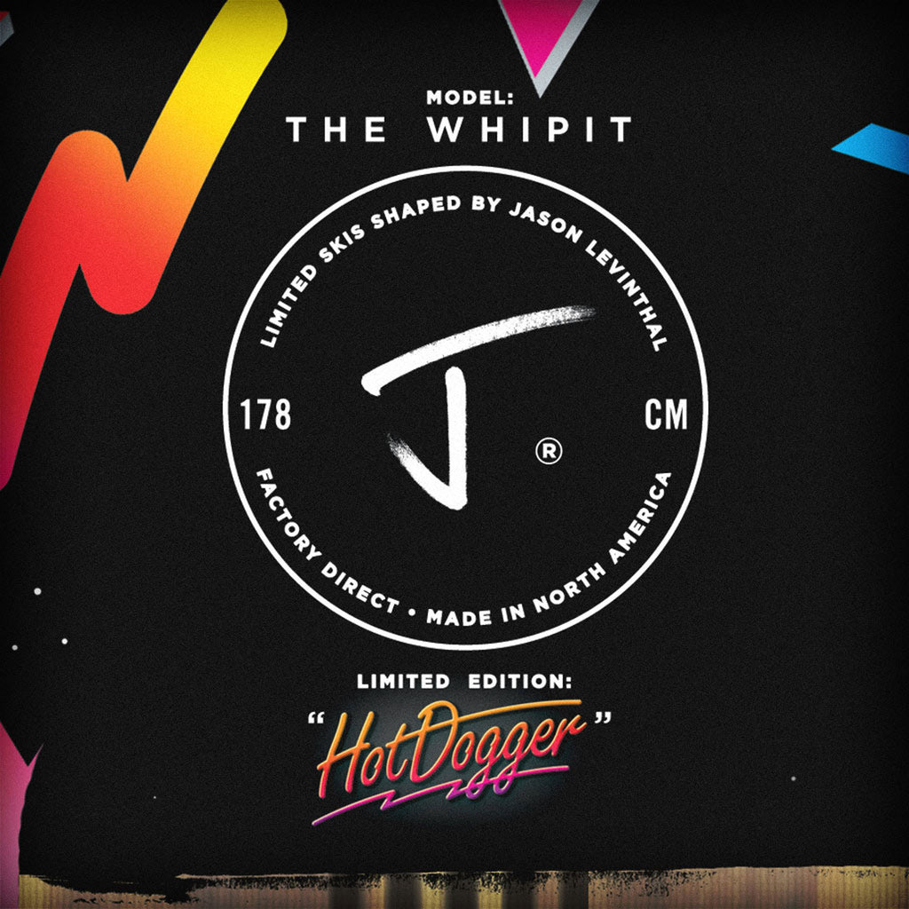 The Whipit "HOT DOGGER" Limited Edition Ski