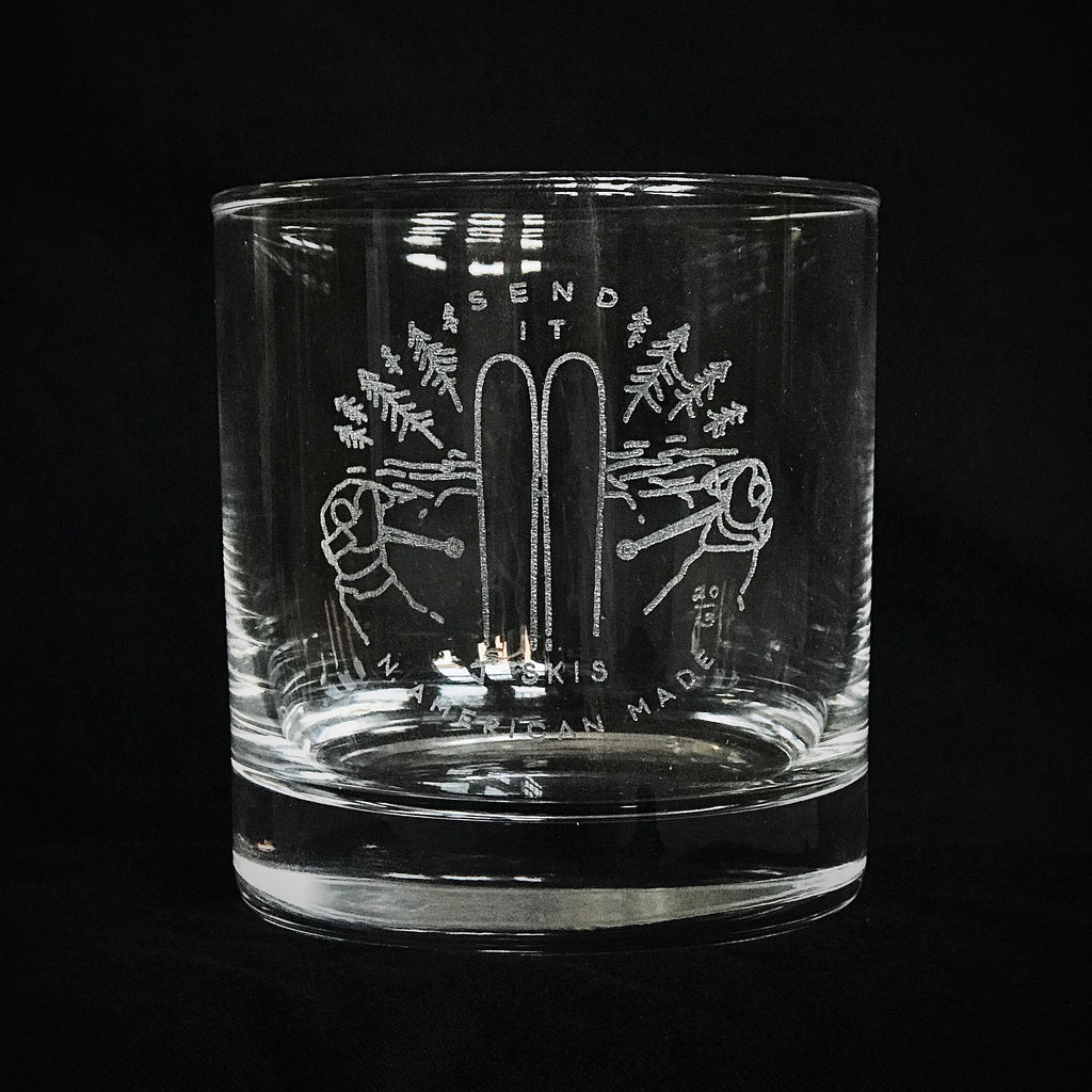 Send It Whiskey Glass