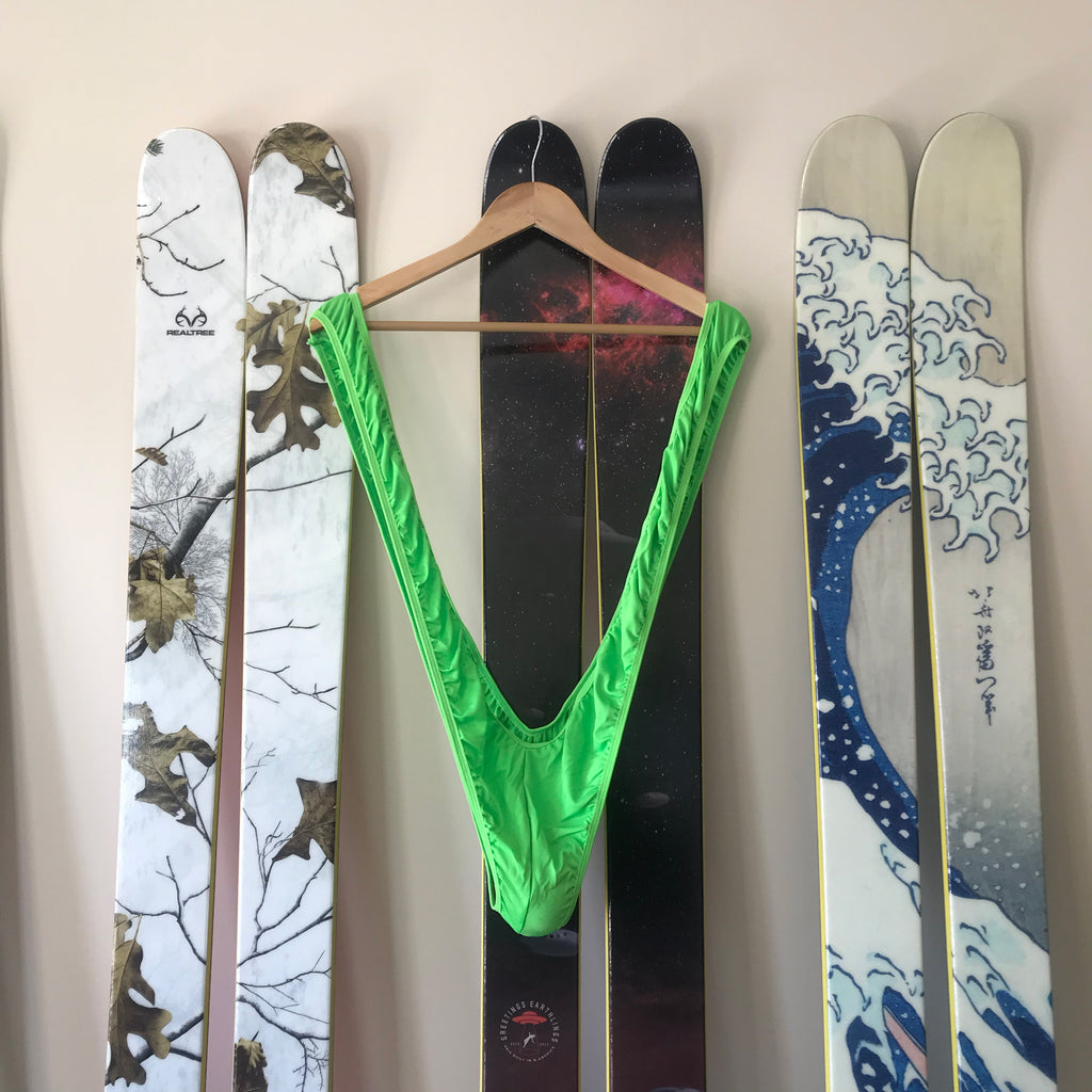 Borat Skiing Suspenders