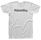 Just Skiing Tee - White