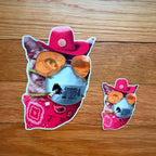 Cat Mask Sticker