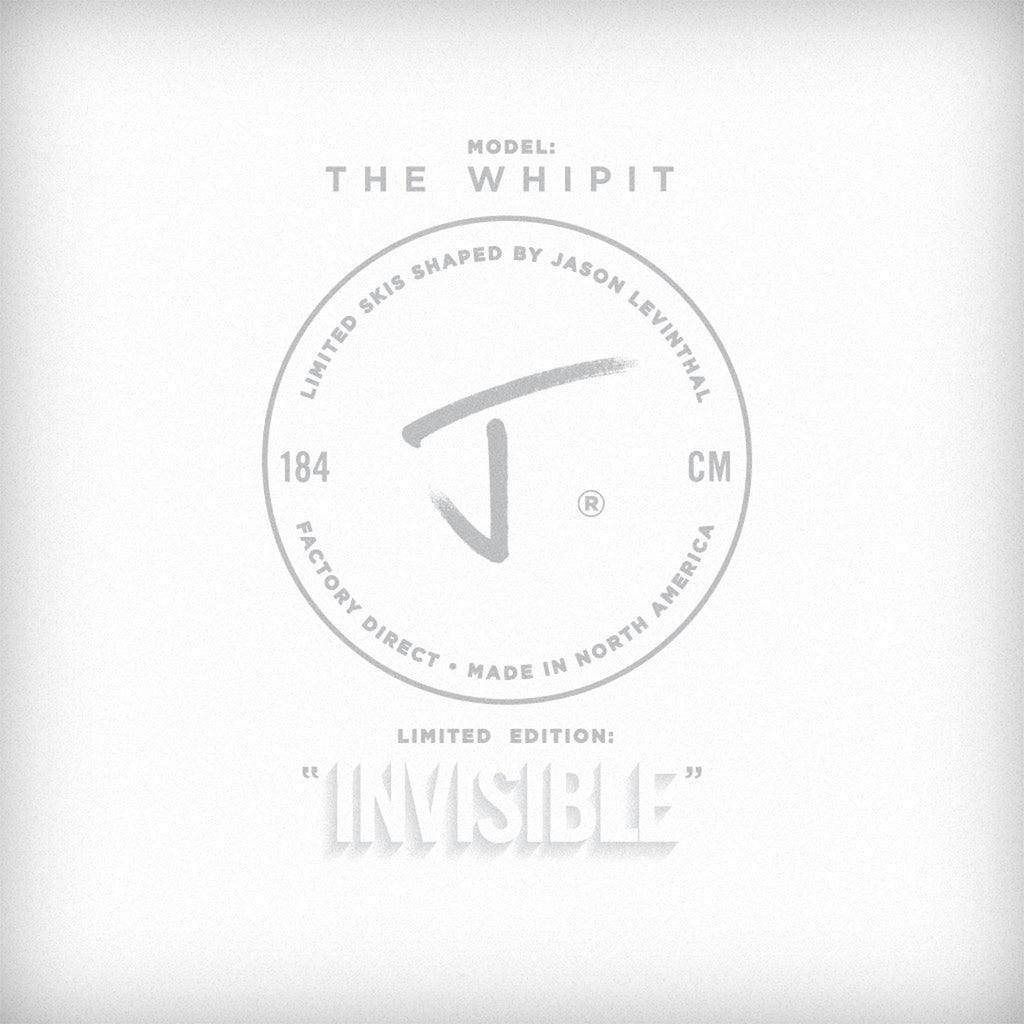 The Whipit "INVISIBLE" Limited Edition Ski
