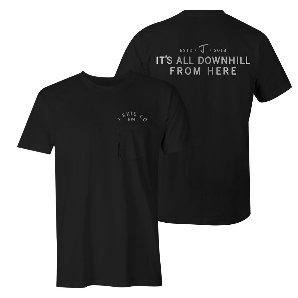 Downhill Pocket Tee