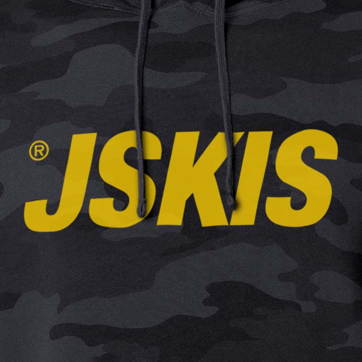 Hello Hoodie (Black Camo)