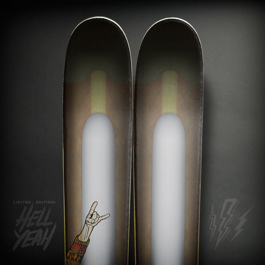 The Metal "HELL YEAH" Limited Edition ski