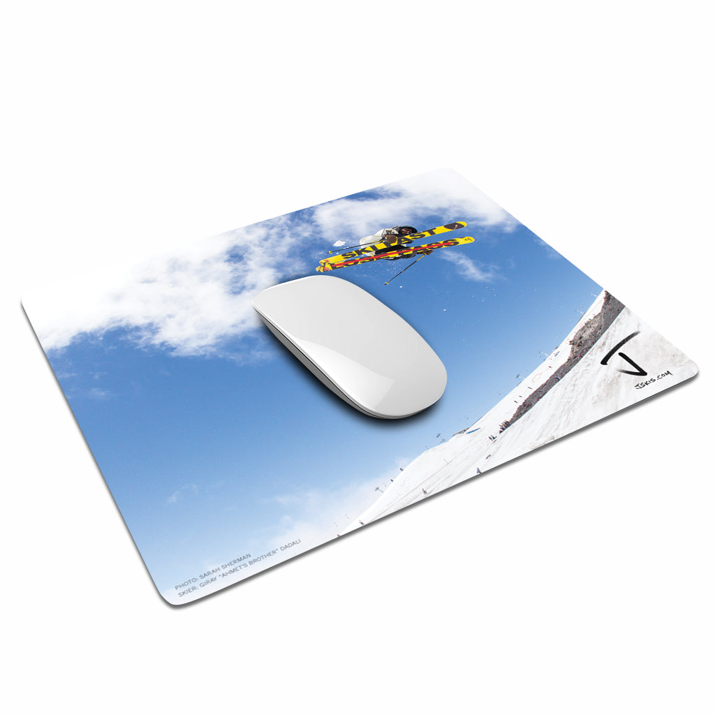 Ski Fast Lose Pass Mouse Pad