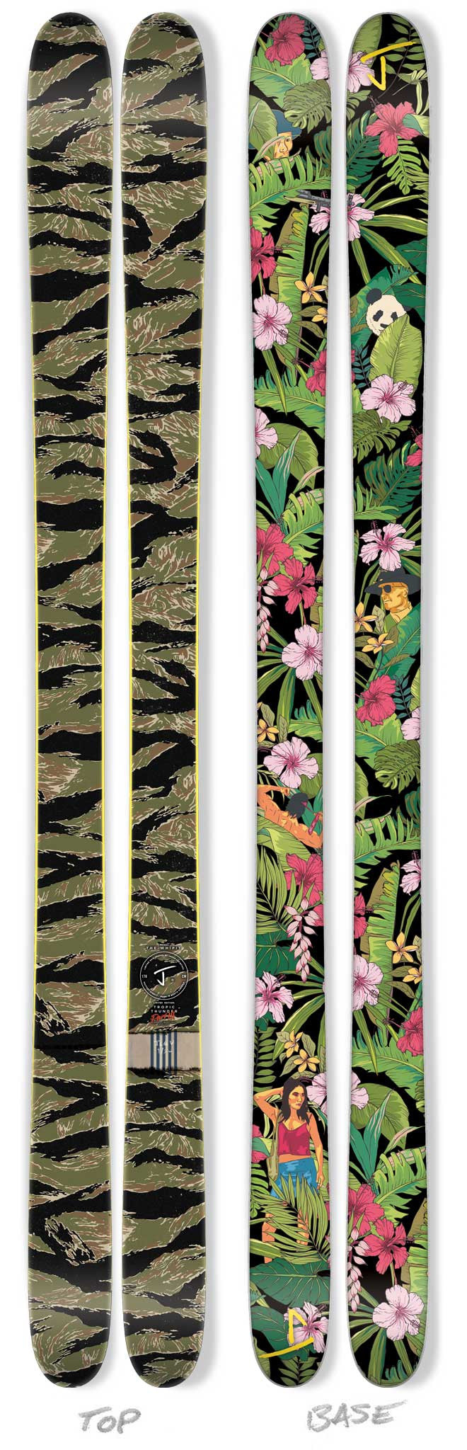 The Whipit "TROPIC THUNDER 3" Limited Edition Ski