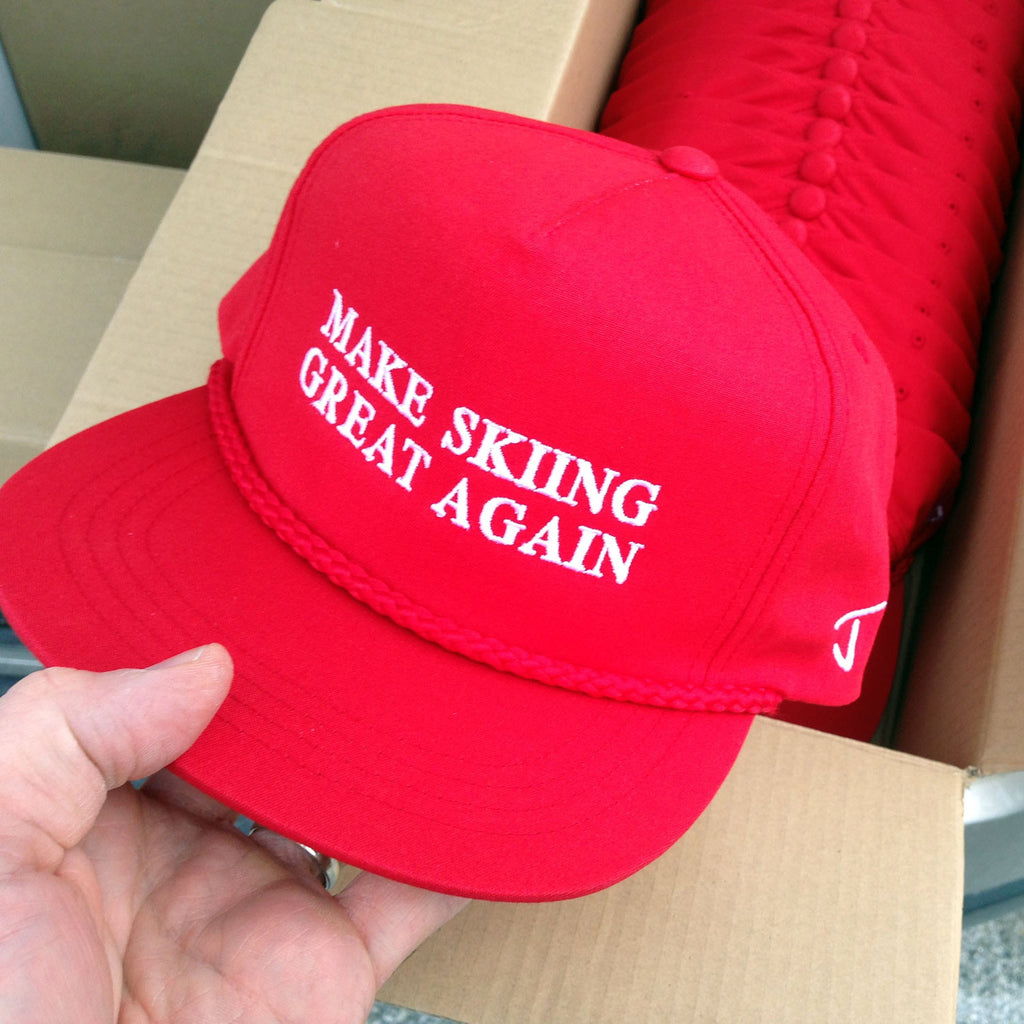 Make Skiing Great Again Hat