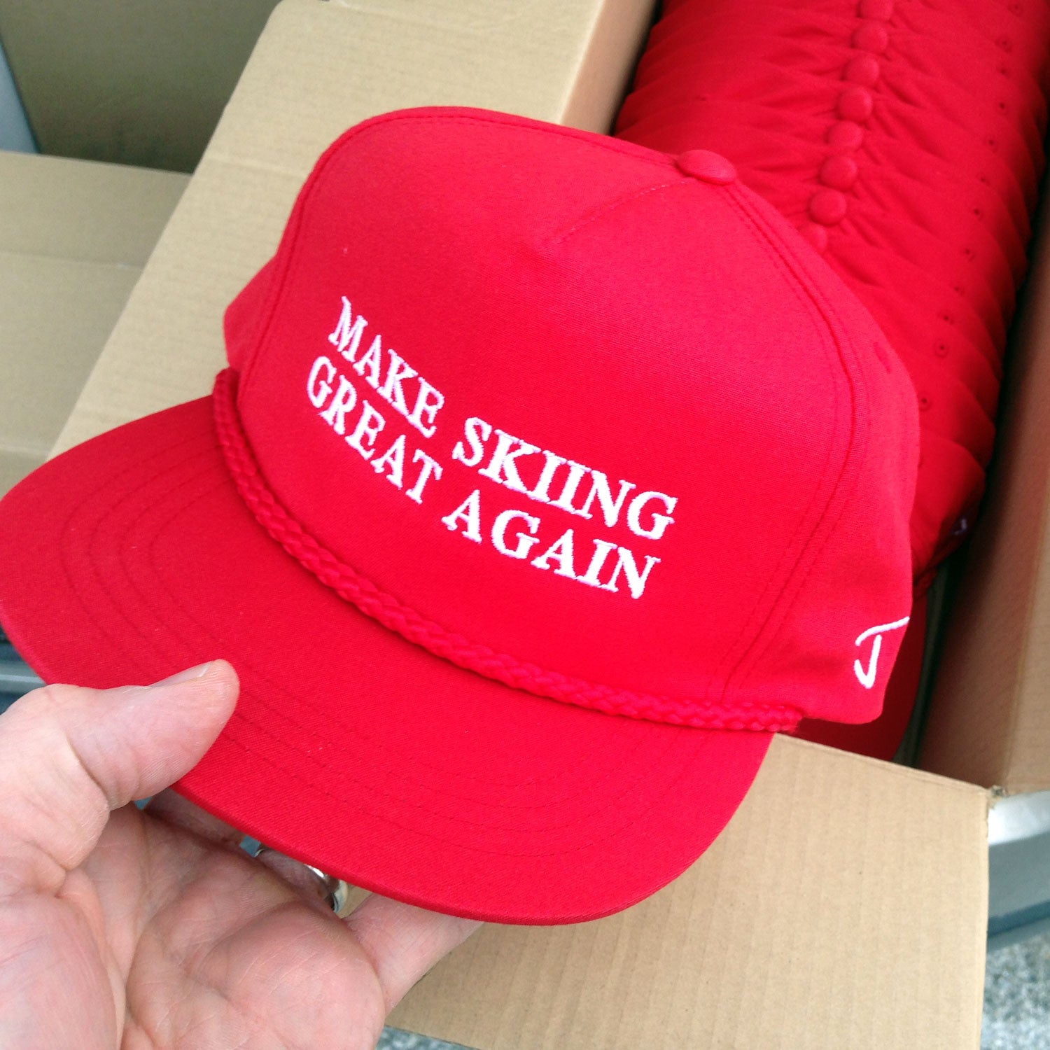 Make Skiing Great Again Hat