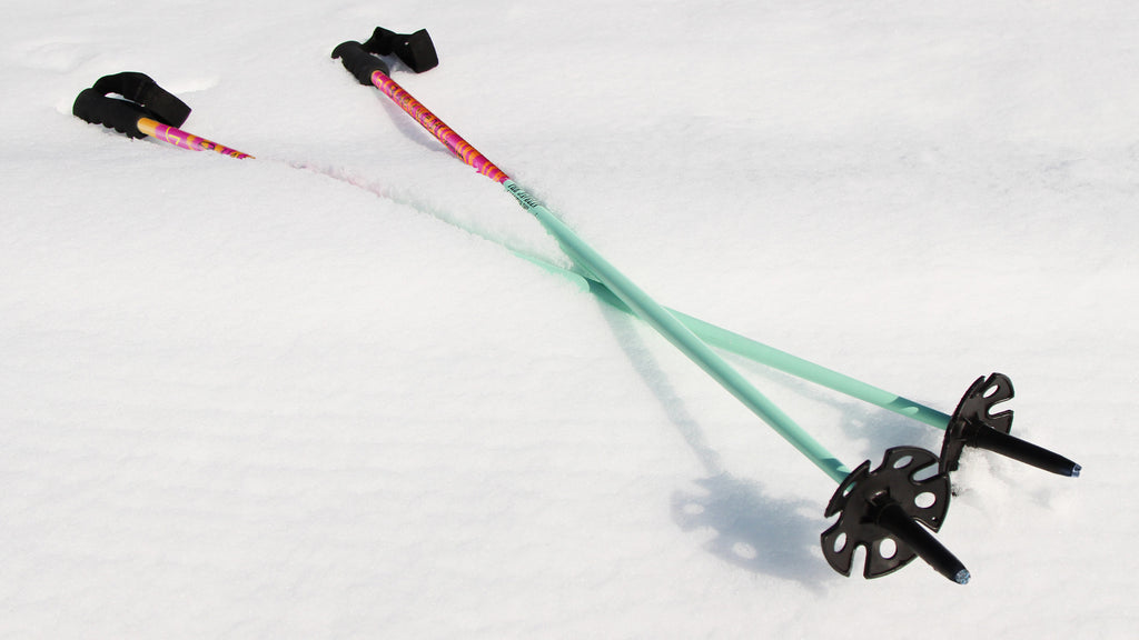 Javelin Ski Poles "Tie Dye"