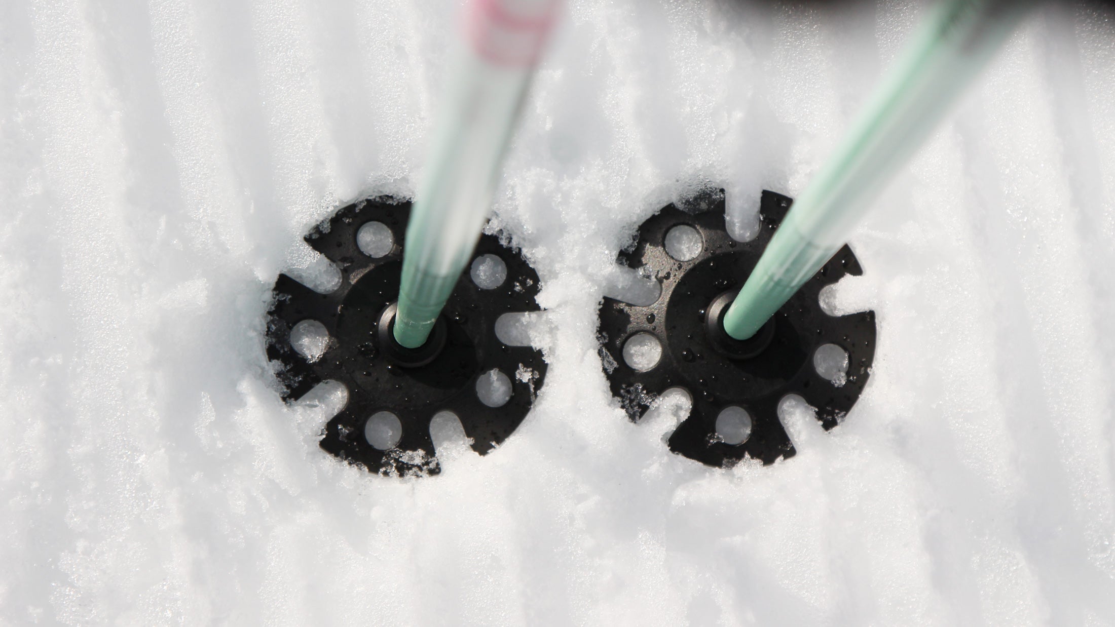 Javelin Ski Poles "Tie Dye"