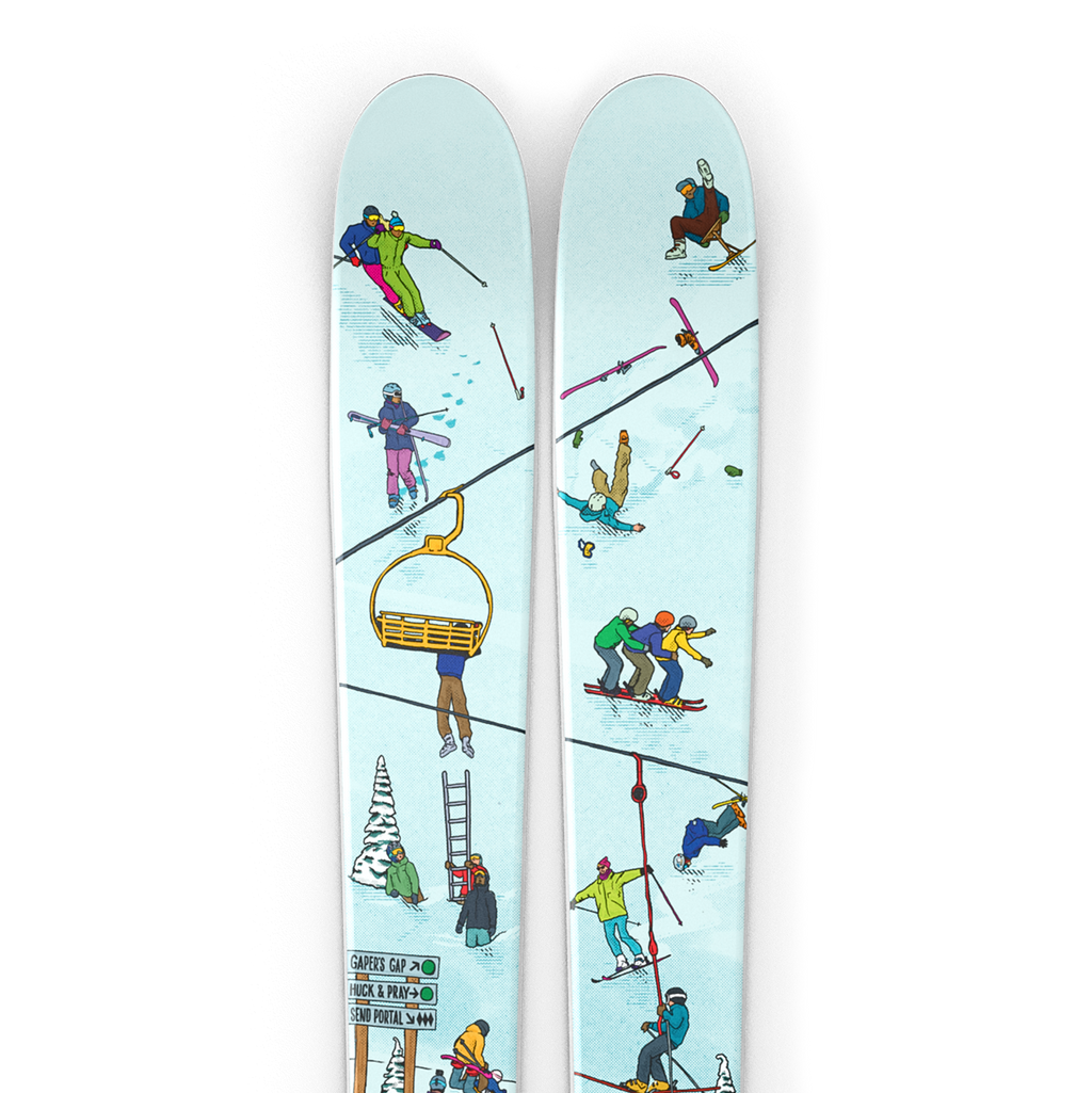 The Joyride "YARDSALE" Jerry of the Day x J Collab Limited Edition Ski