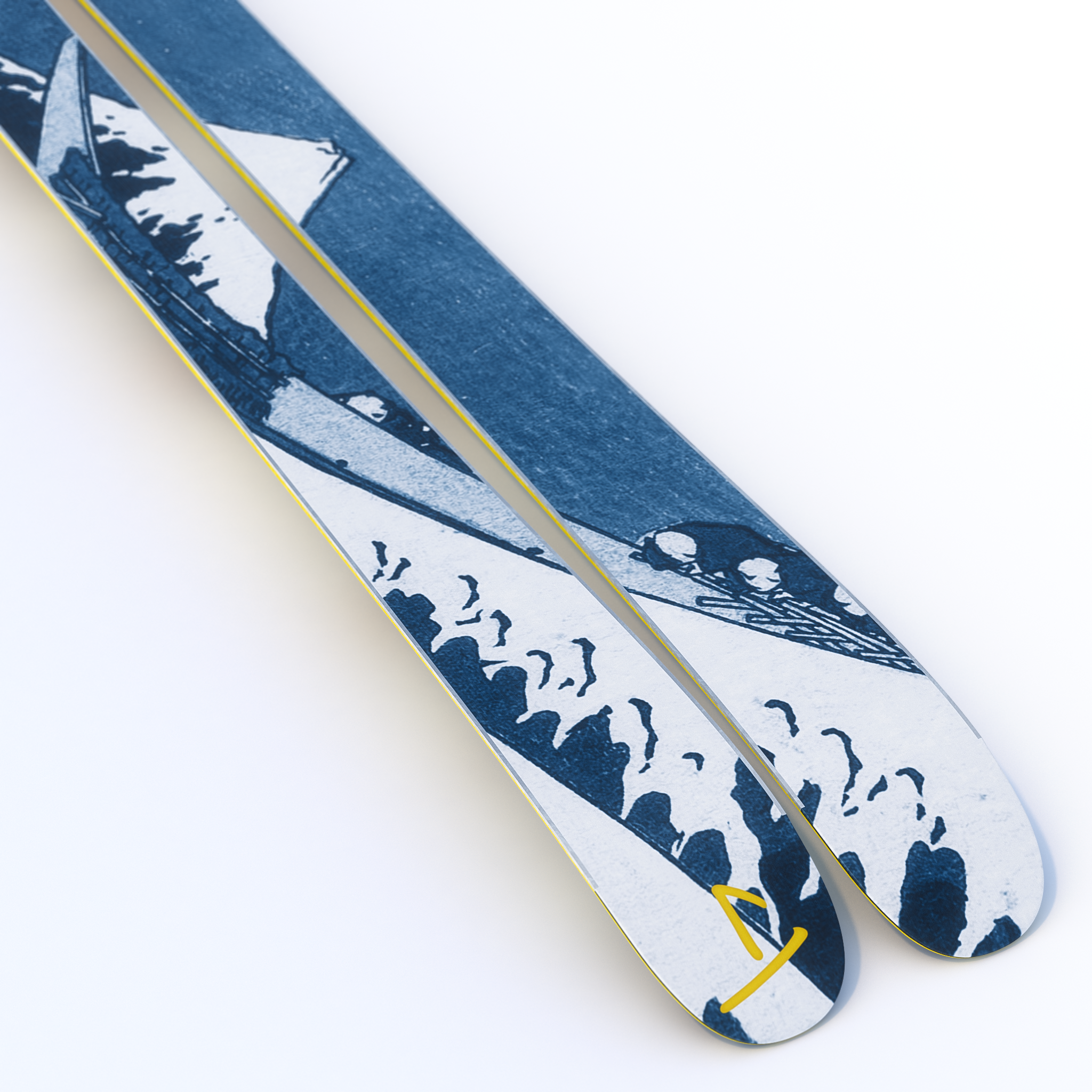 The Allplay "GREAT WAVE" Limited Edition Ski