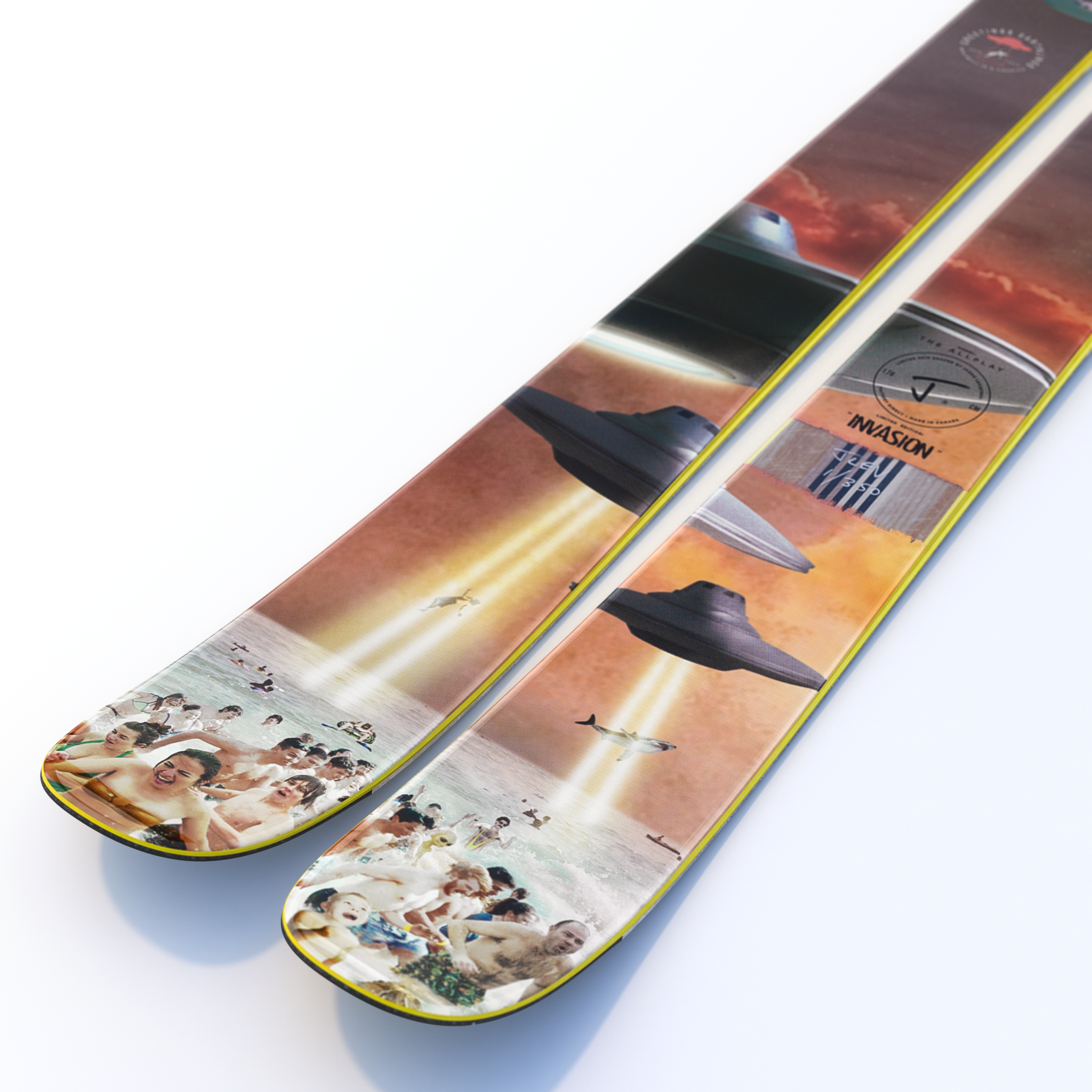 The Allplay "INVASION" Limited Edition Ski