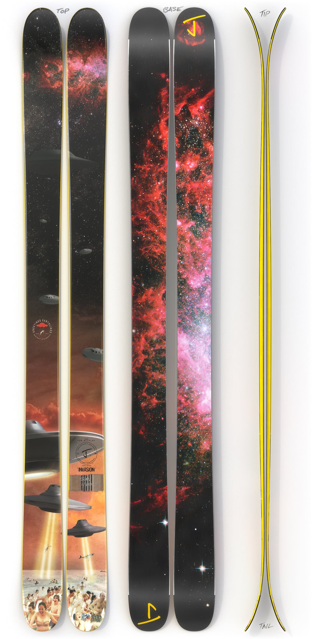 The Allplay "INVASION" Limited Edition Ski