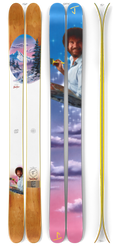 The Allplay "THE JOY OF SKIING 2" Bob Ross x J Collab Limited Edition Ski