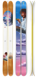The Allplay "THE JOY OF SKIING 2" Bob Ross x J Collab Limited Edition Ski