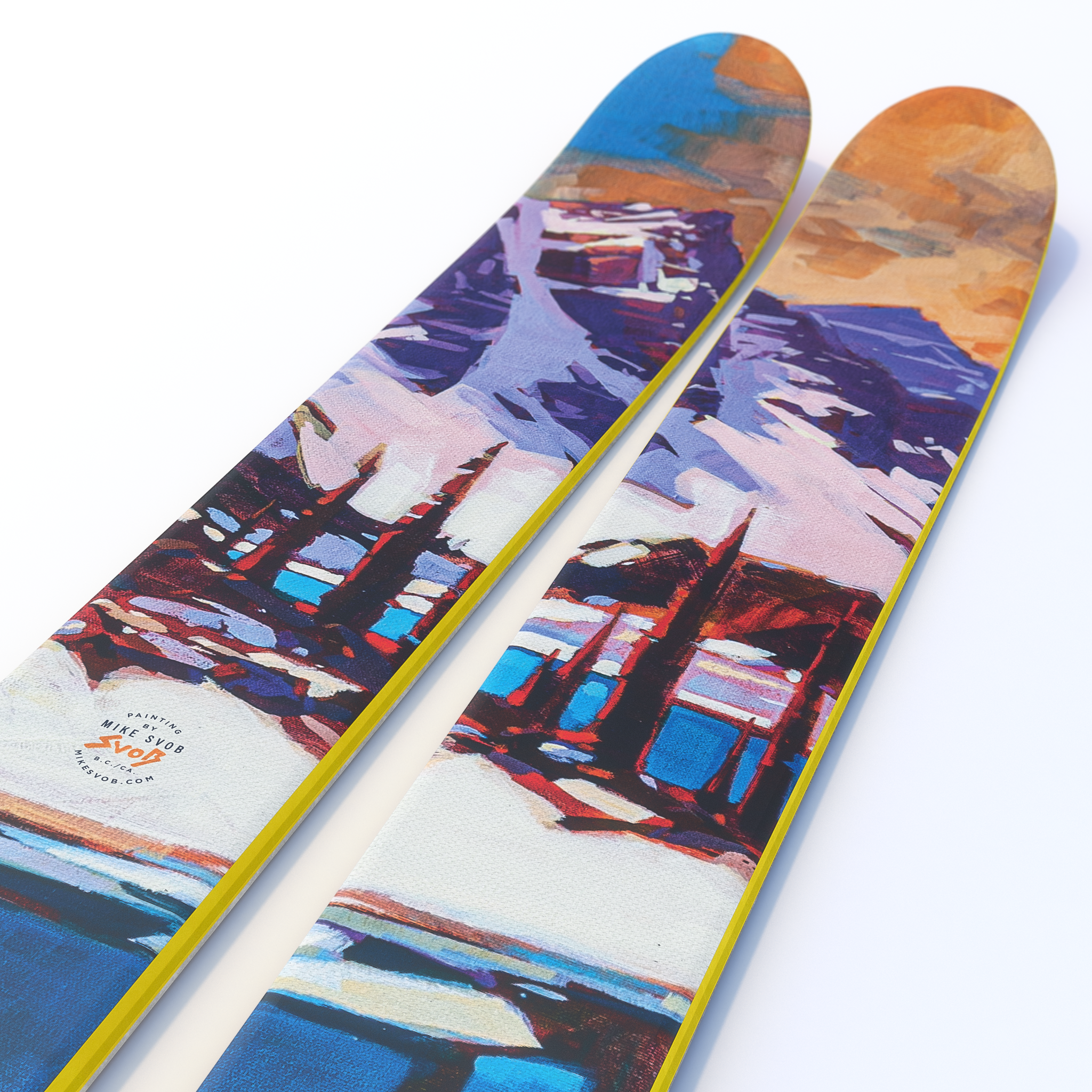 The Allplay "MORAINE LAKE" Mike Svob x J Collab Limited Edition Ski