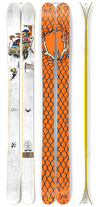 The Allplay "RAT ROD" Sam Zahner x J Collab Limited Edition Ski
