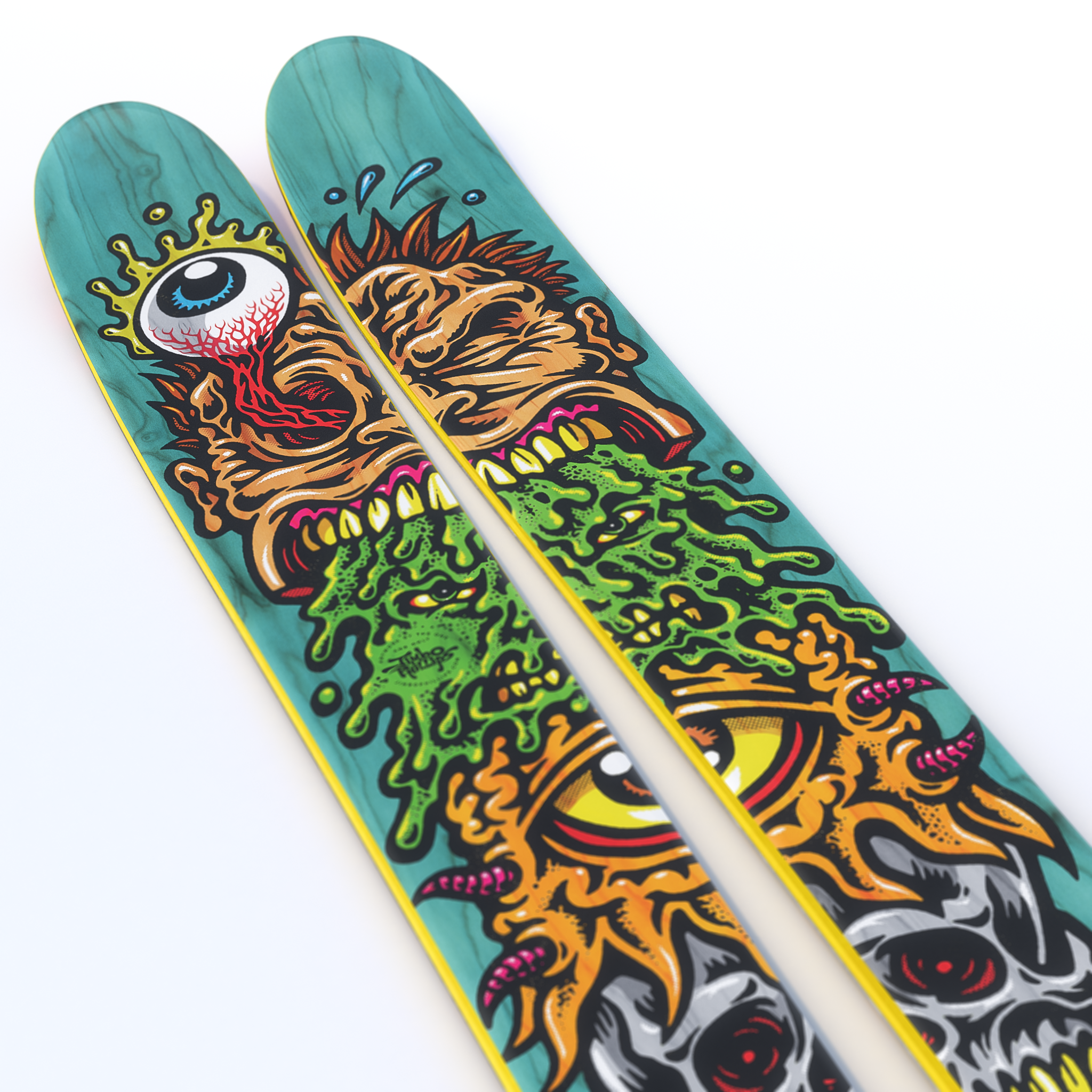 The Allplay "STACKED" Jimbo Phillips x J Collab Limited Edition Ski