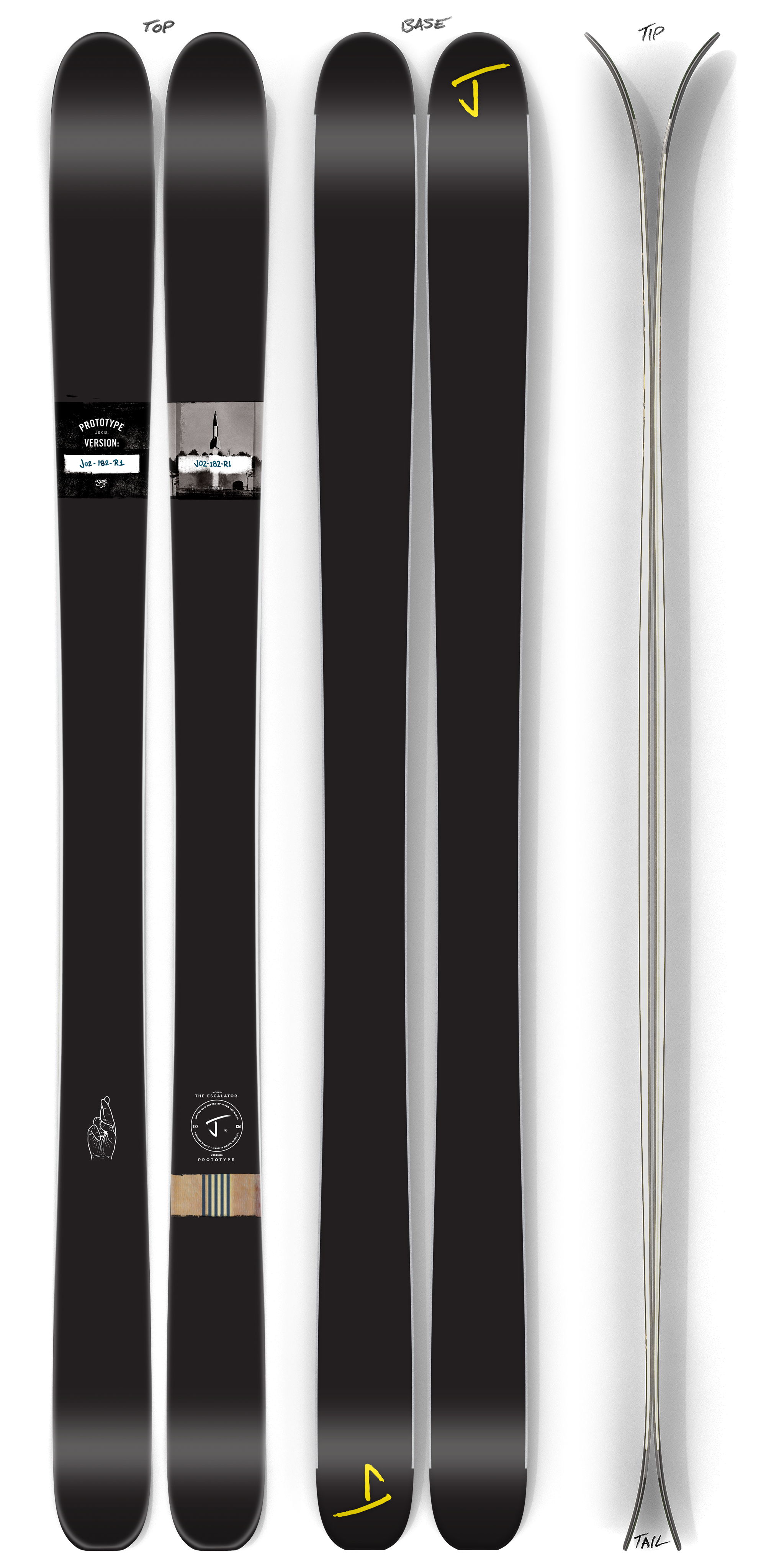 The Escalator "PROTOTYPE" Limited Edition Ski