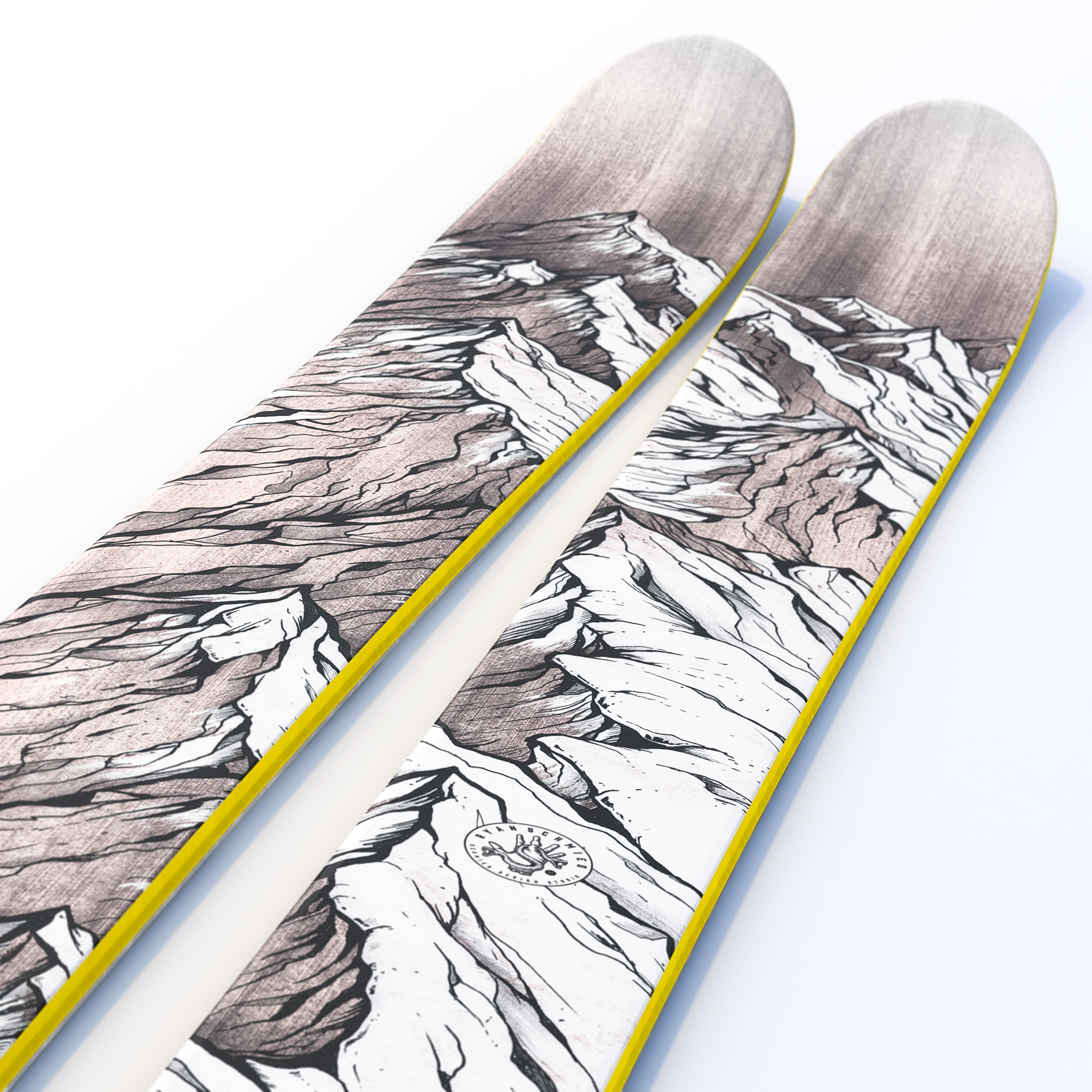 The Friend "CASCADE" Ryan Schmies x J Collab Limited Edition Ski