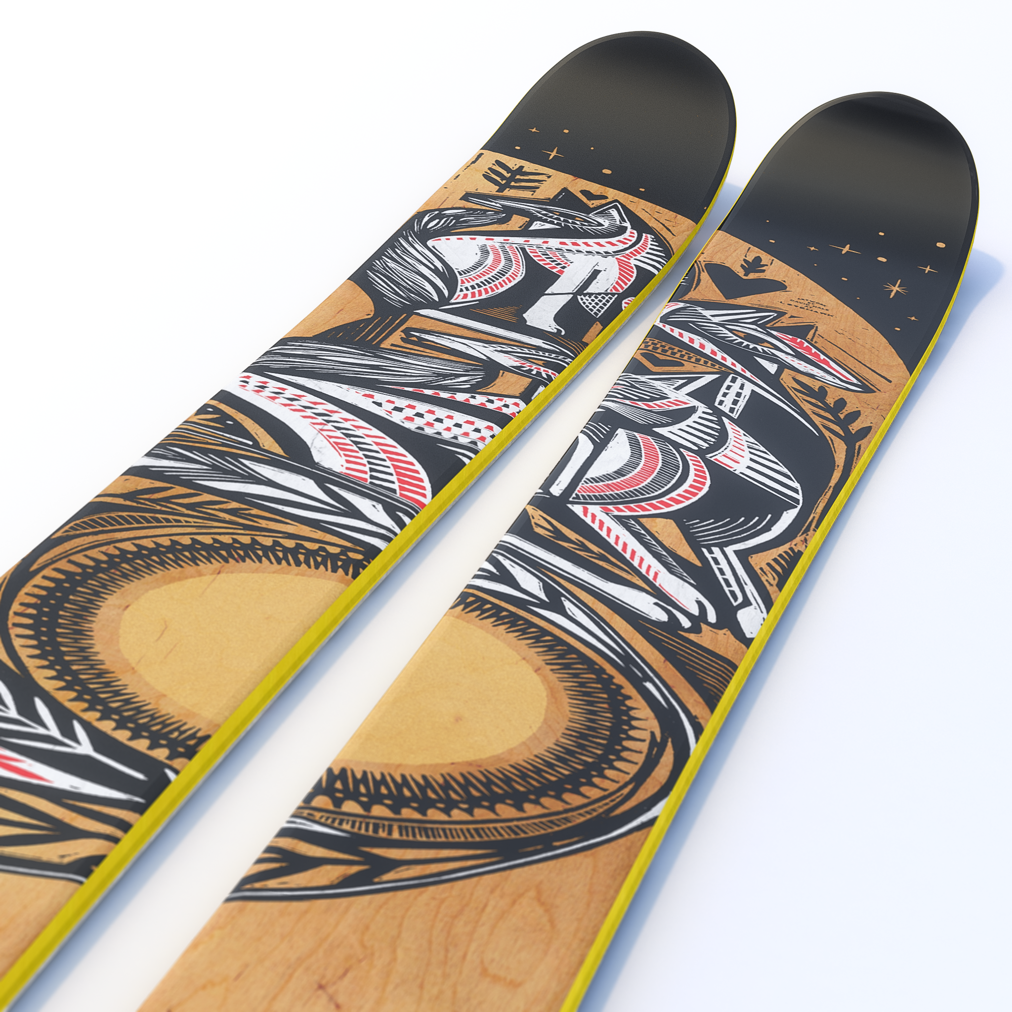 The Friend "MOONDOGS" David Hale x J Collab Limited Edition Ski