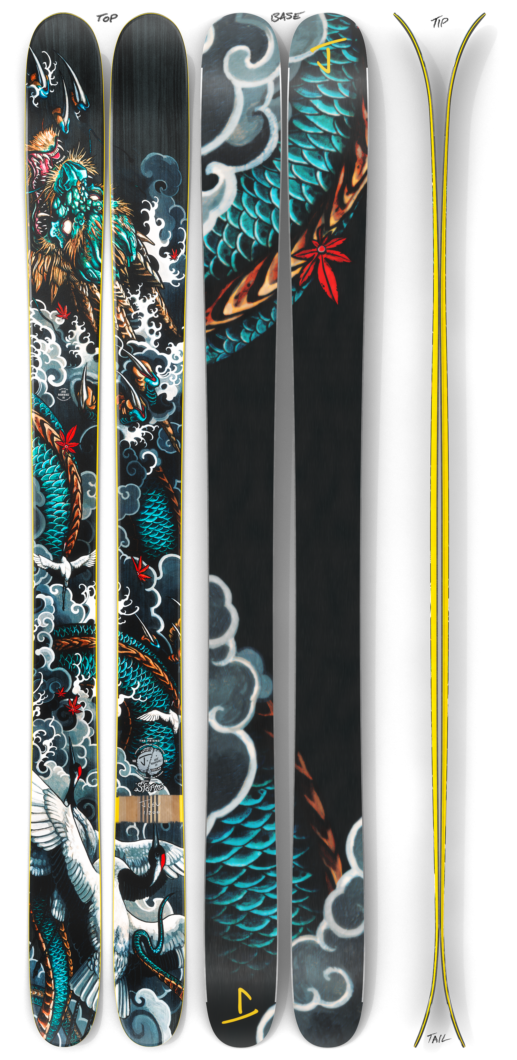 The Friend "STORM" José Rodriguez III x J Collab Limited Edition Ski