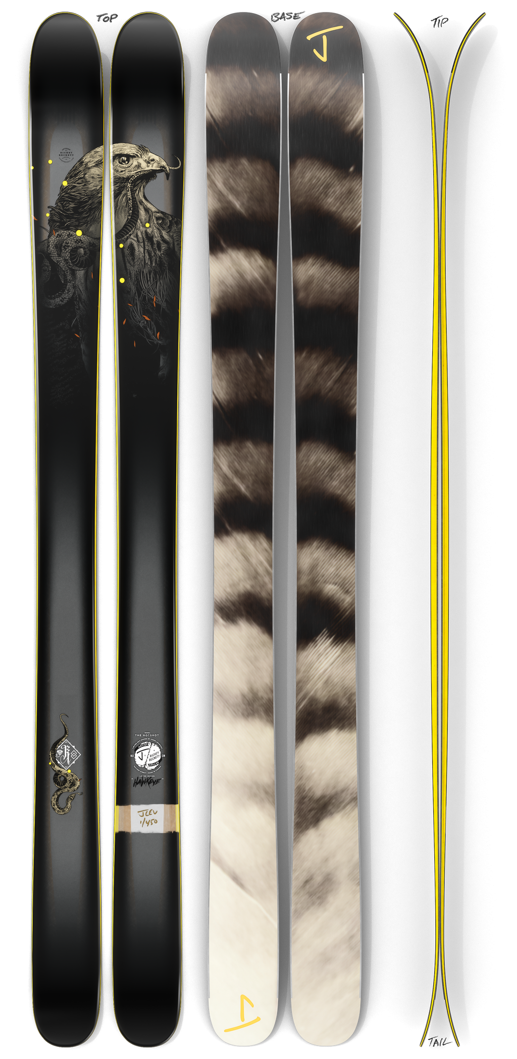 The Hotshot "HAWKEYE" Richey Beckett x J Collab Limited Edition Ski