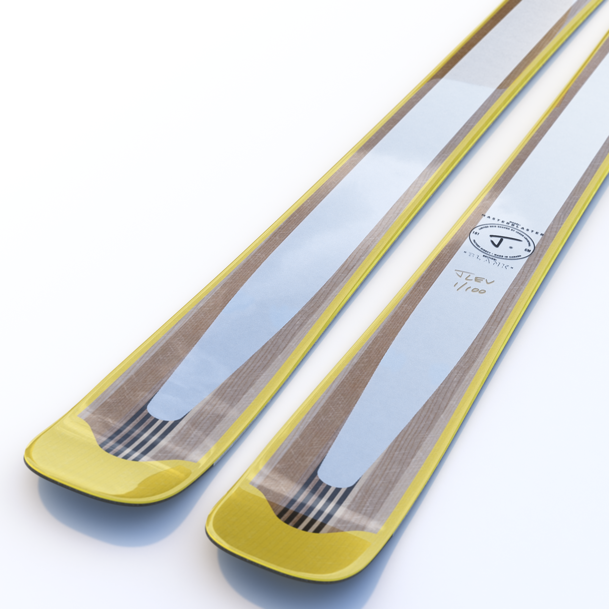 The Masterblaster "BLANK" Edition Ski