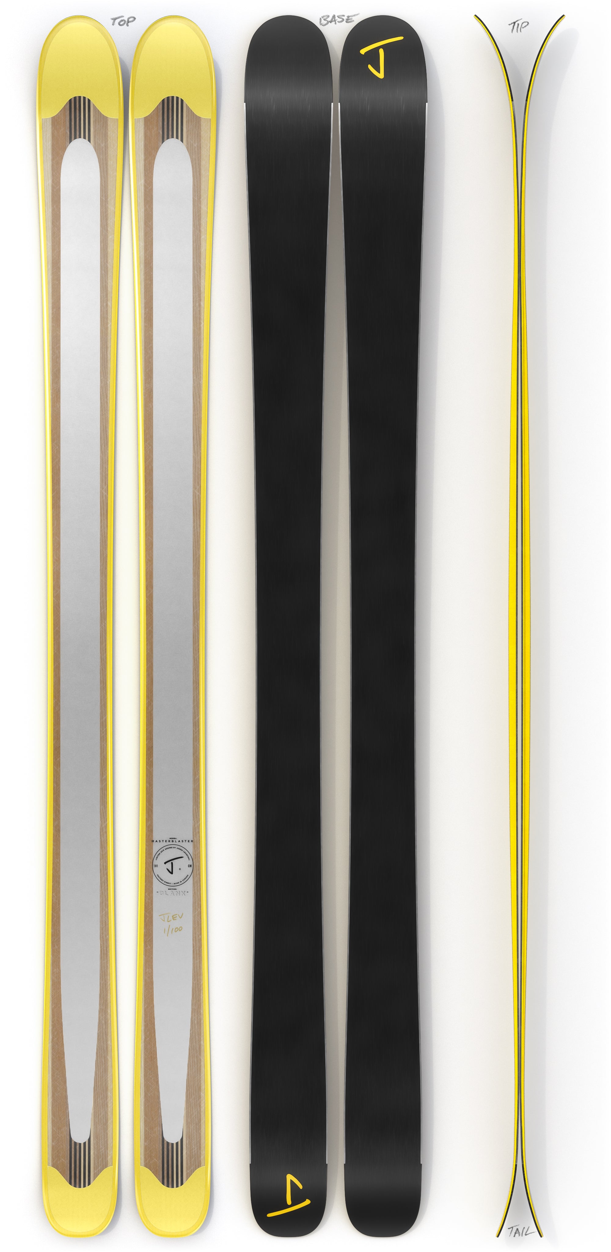 The Masterblaster "BLANK" Edition Ski