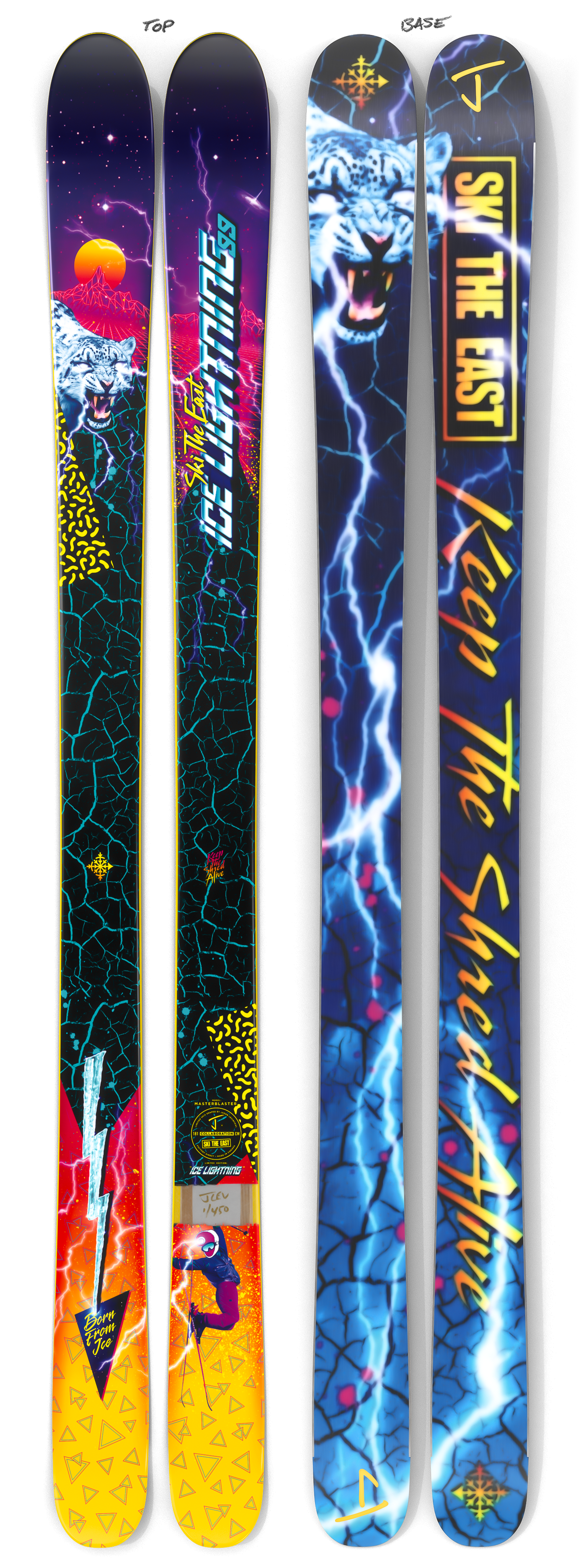 MASTERBLASTER "ICE LIGHTNING" BLEMISH