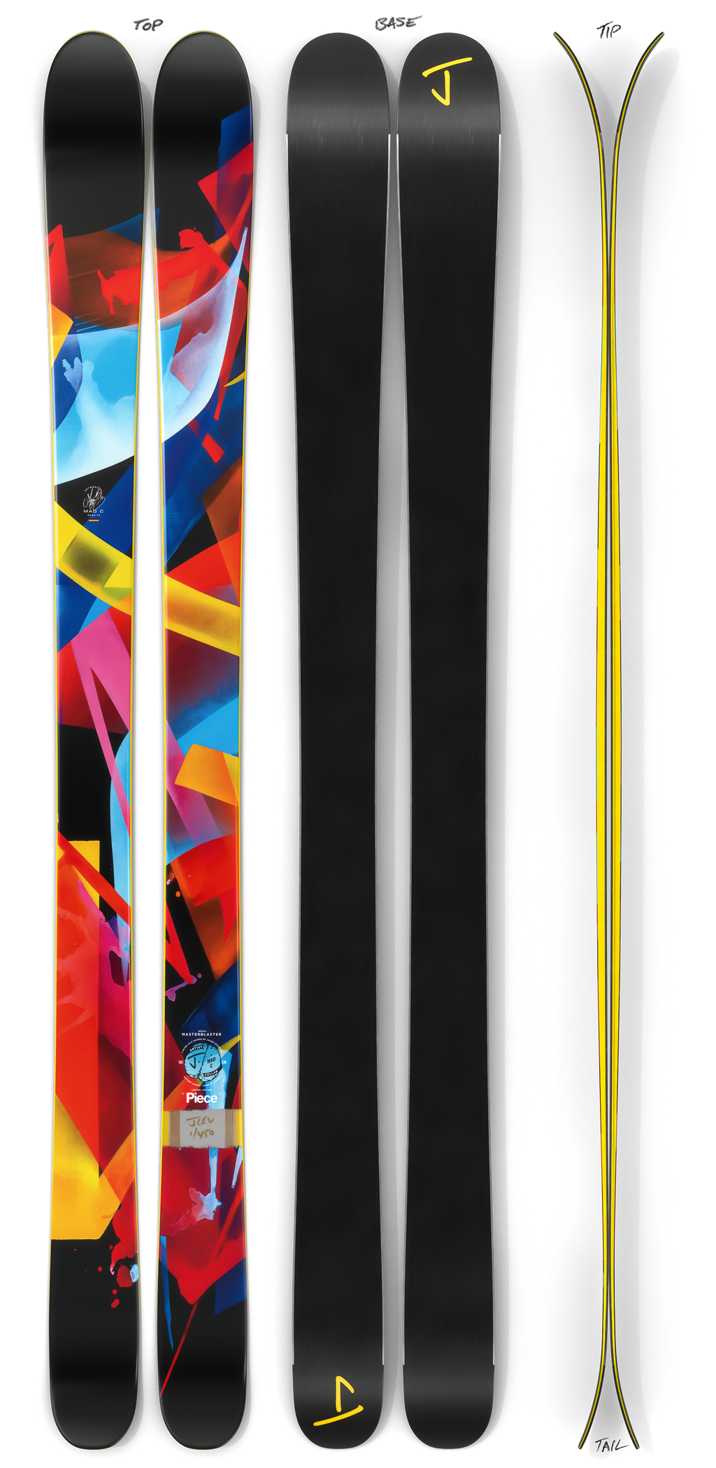 The Masterblaster "PIECE" MadC x J Collab Limited Edition Ski
