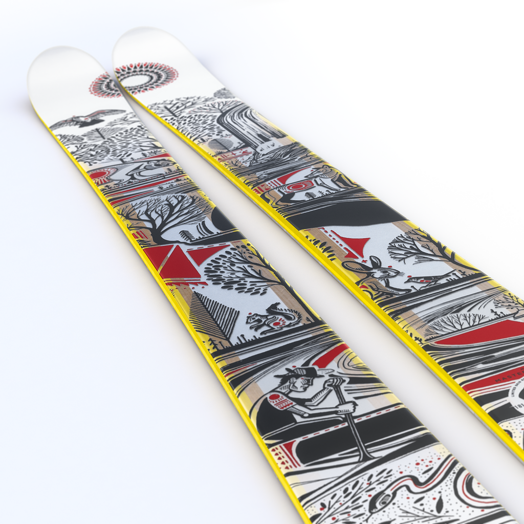 The Masterblaster "RIVER" David Hale x J Collab Limited Edition Ski