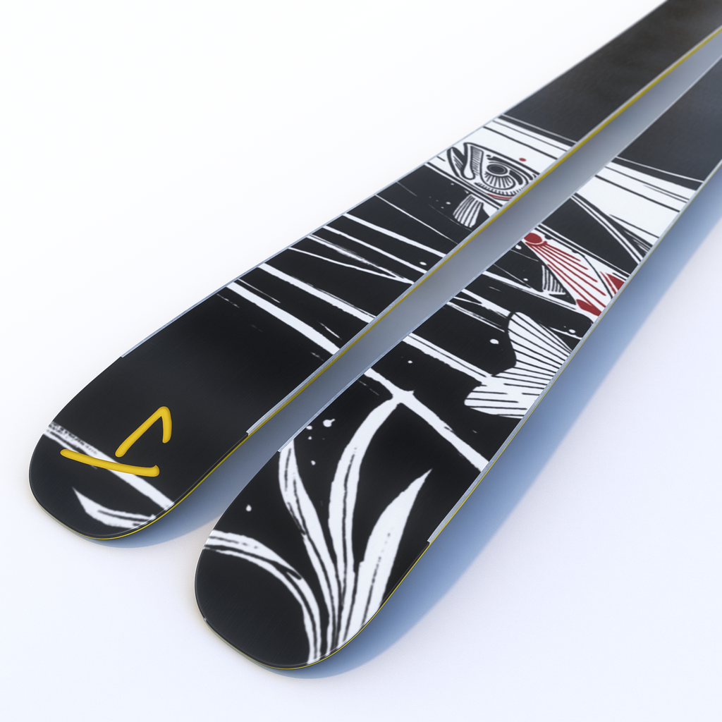 The Masterblaster "RIVER" David Hale x J Collab Limited Edition Ski