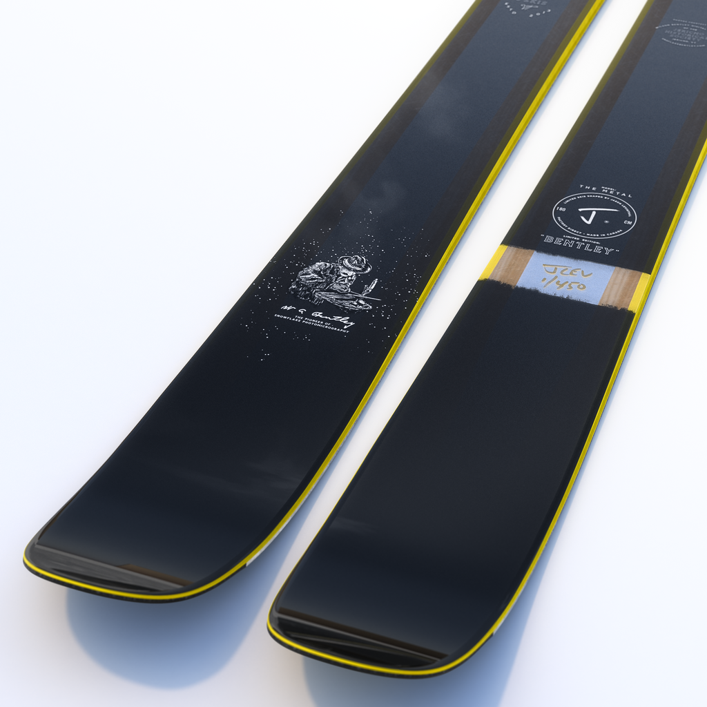 The Metal "BENTLEY" Snowflake Bentley x J Collab Limited Edition Ski